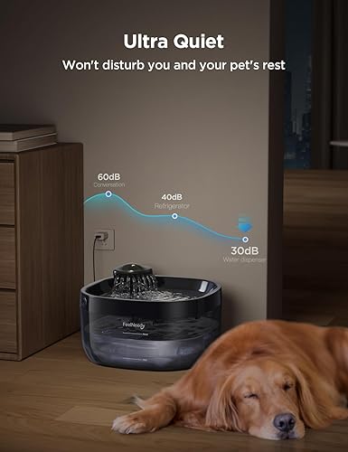 Miniatura 8 de Fuente de agua para perros grandes, dispensador de agua para perros grandes, fuente de agua para mascotas, dispensador de agua para perros con bomba