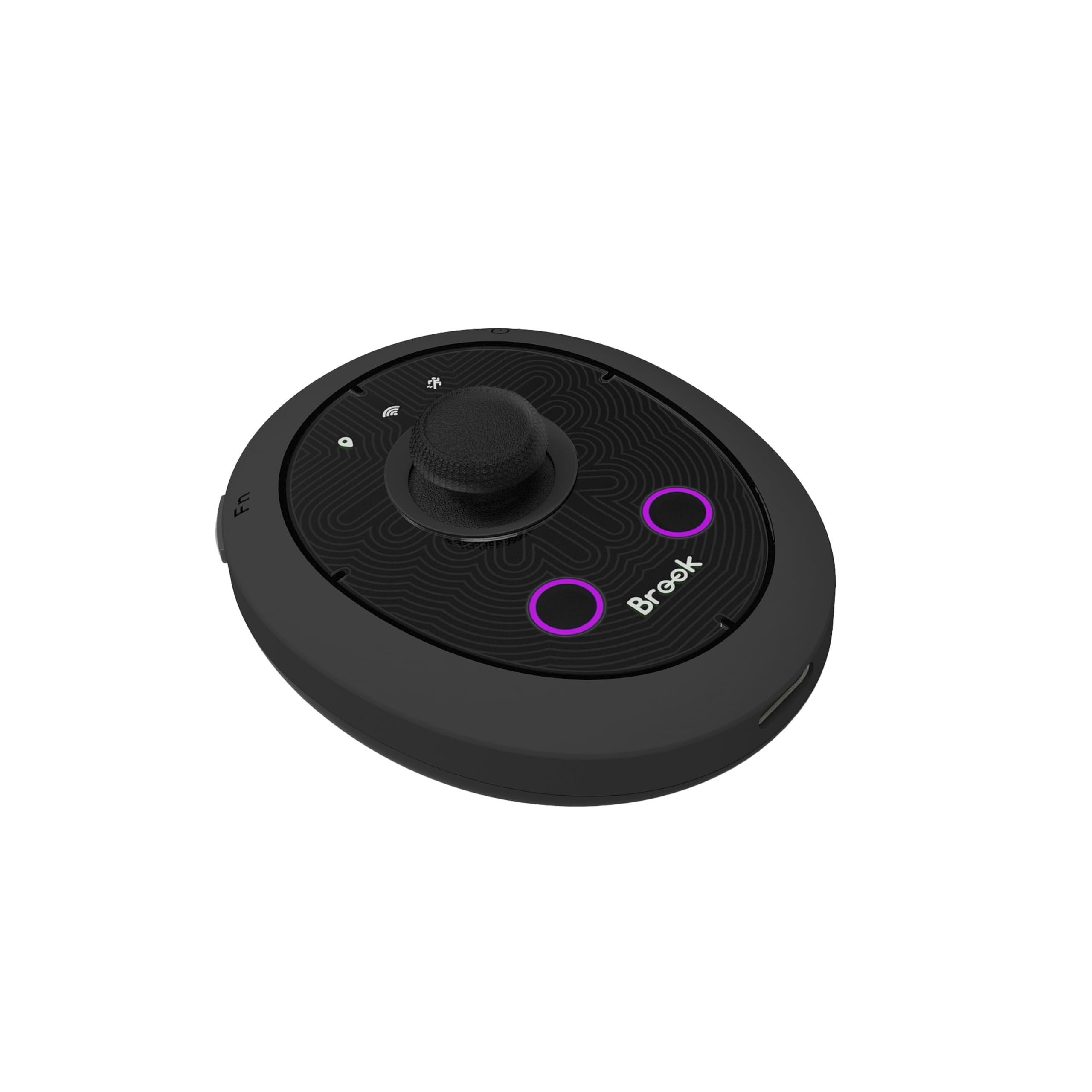 Brook Flashman - Joystick da gioco GPS virtuale per iPhone iOS, controller di posizione Bluetooth compatibile con Pocket Monster e Location Mobile Games, Smart Roaming, nessun jailbreak (versione