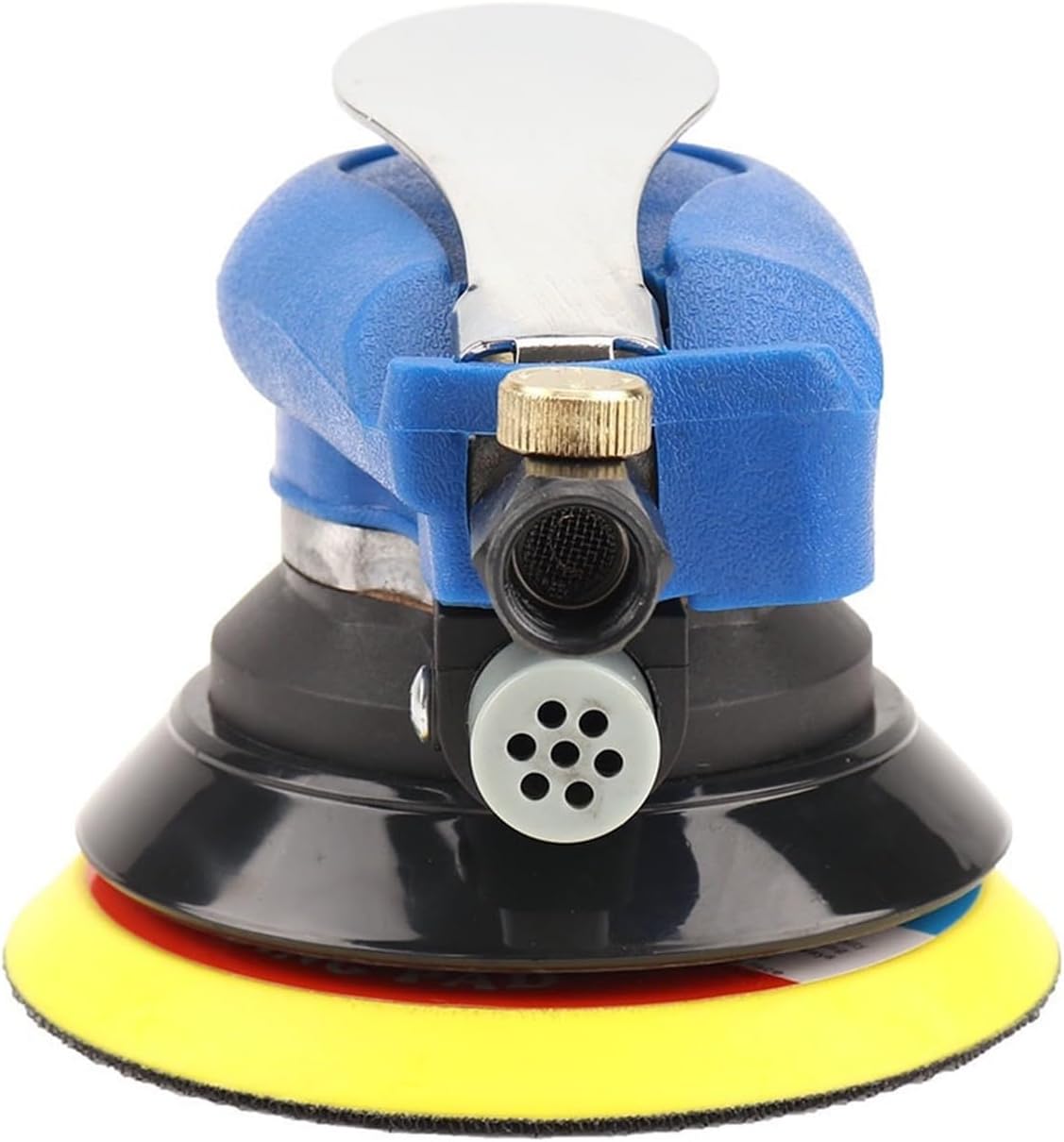 Sander, Polisher 125mm Air Sander 5'' inch Pneumatic Polisher Tool Polishing Random Orbital Palm Machine Grinder for Car Paint Care rust removal