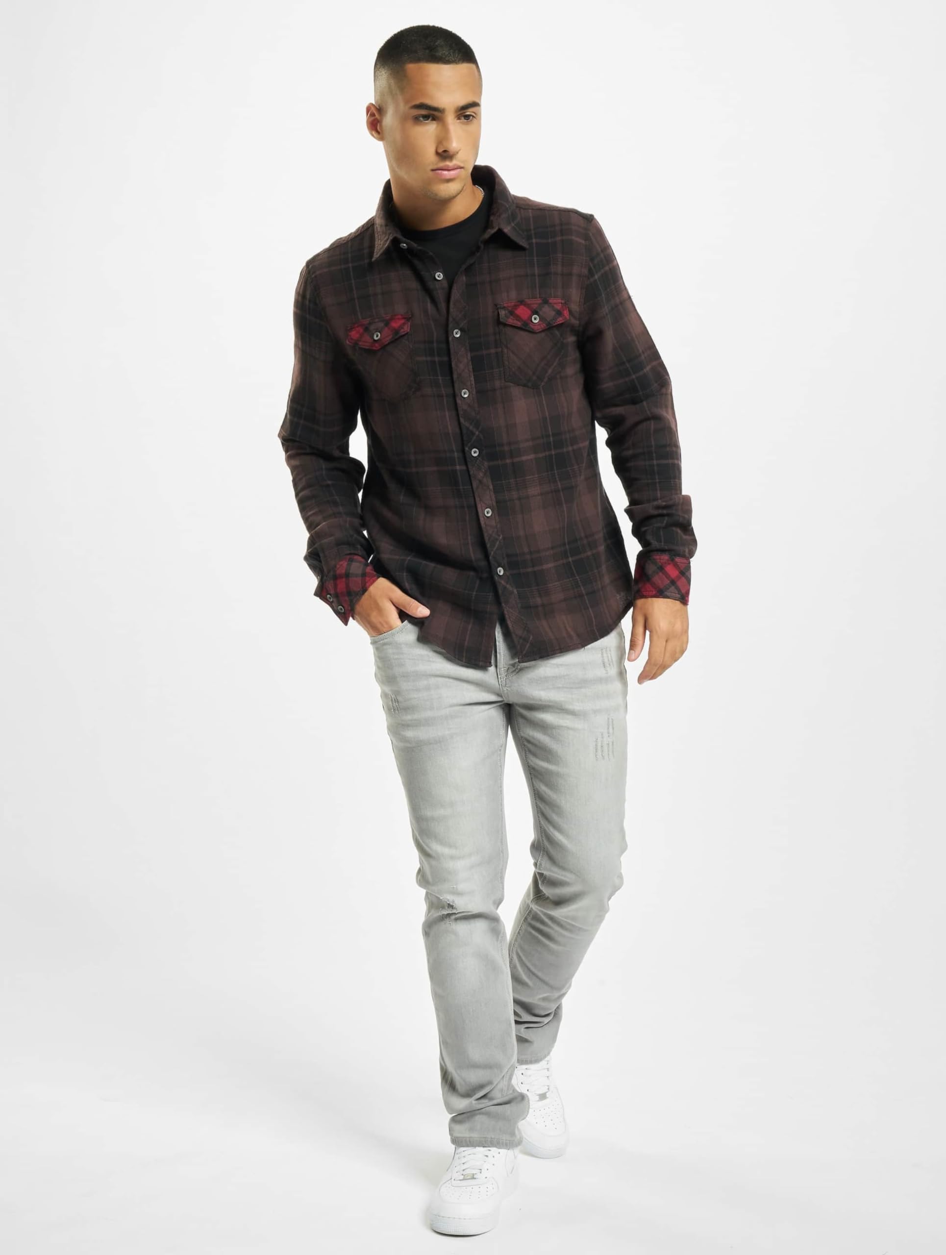 Brandit Brandit Checkshirt Duncan, Camicia Uomo