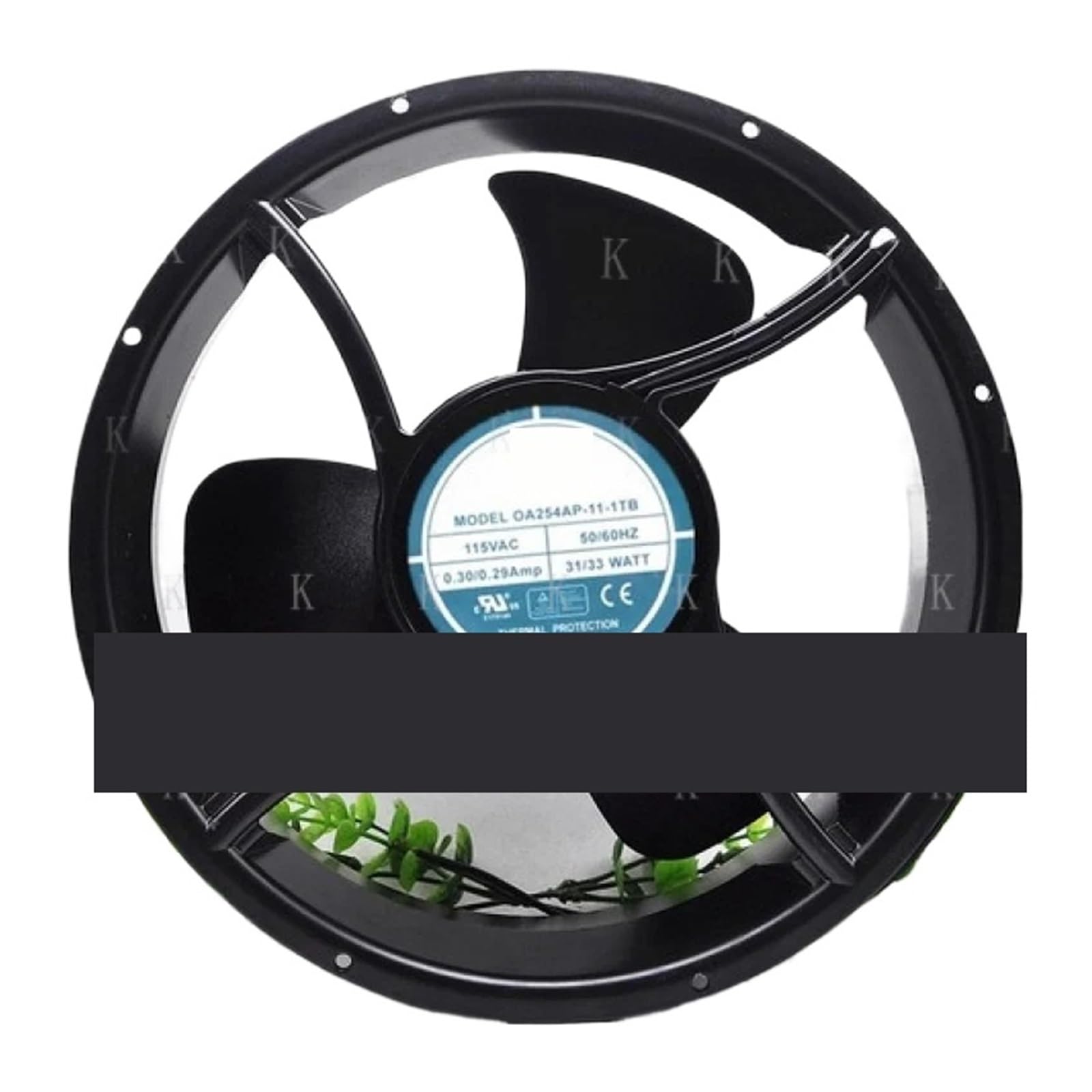 BRODEFUP OA254AP-11-1TB AC115V 0.30A/0.29A 31W/33W 25489 Metal Cooling Fan