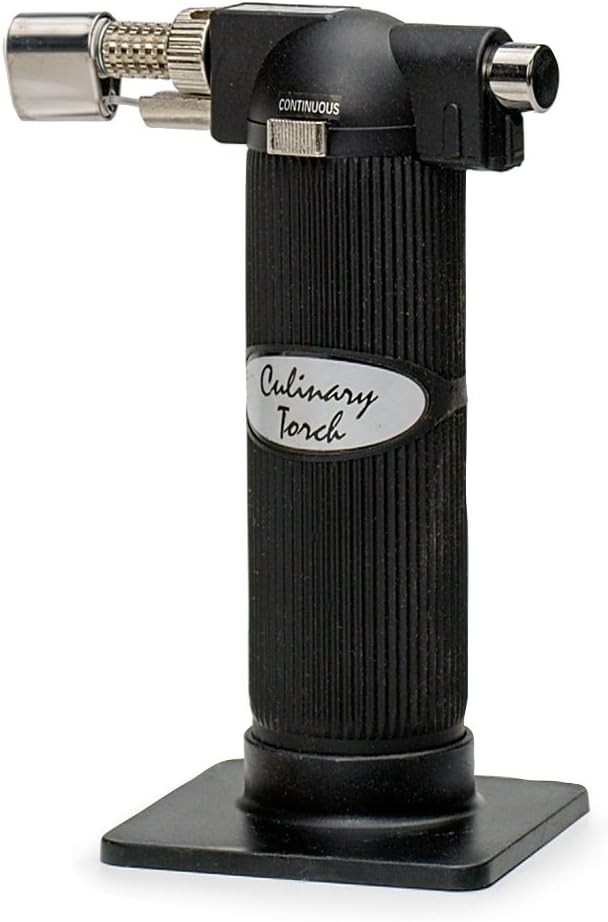RSVP International Endurance Culinary Collection Kitchen Culinary Torch, Black