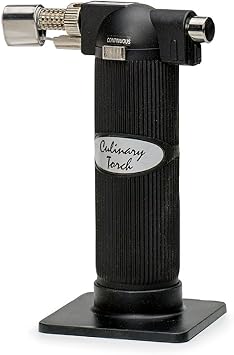 RSVP International Endurance Culinary Collection Kitchen Culinary Torch, Black