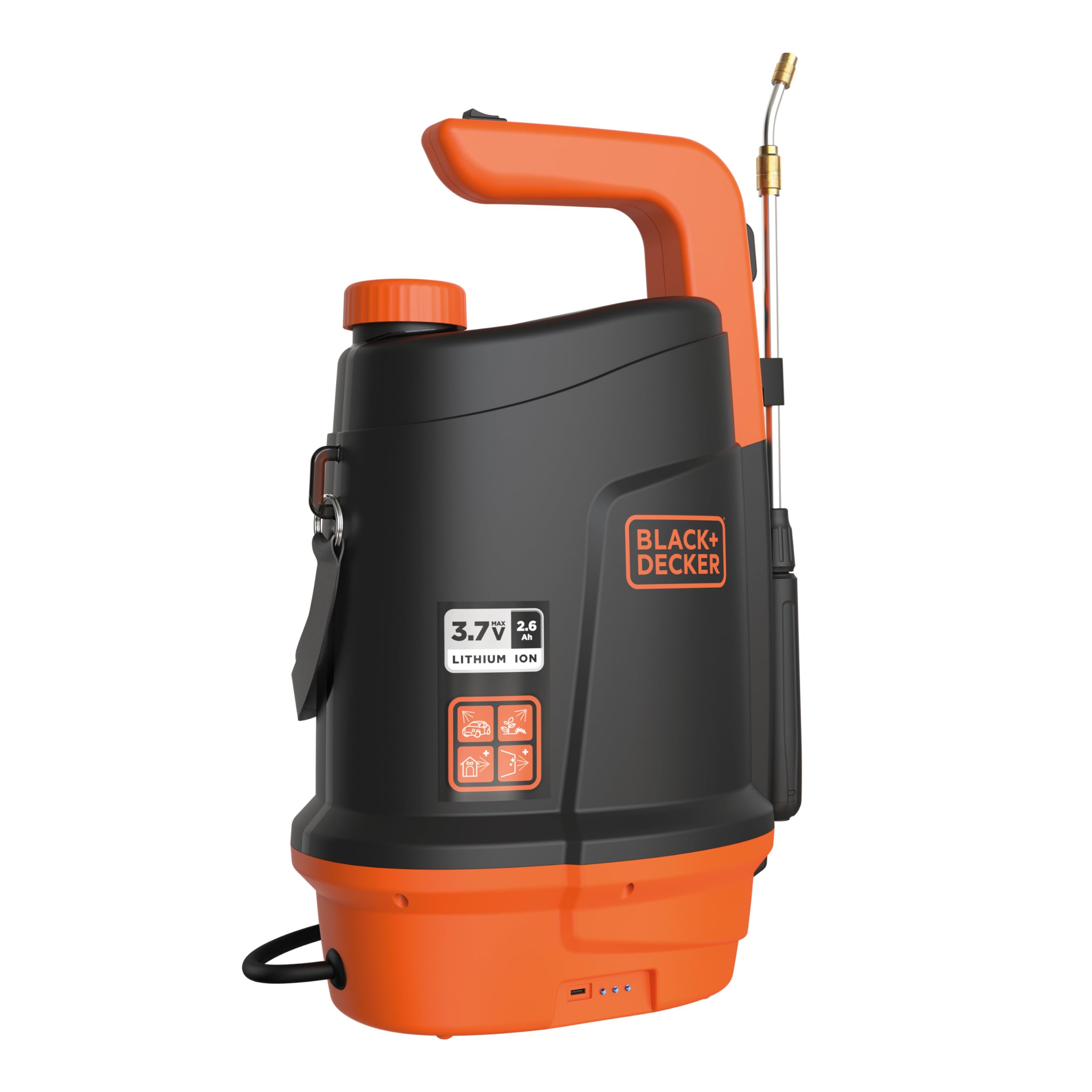 POMPA IRRORATRICE A BATTERIA 'BXSPBS05E' Lt 5-3,7 Vdc 2,6 Ah