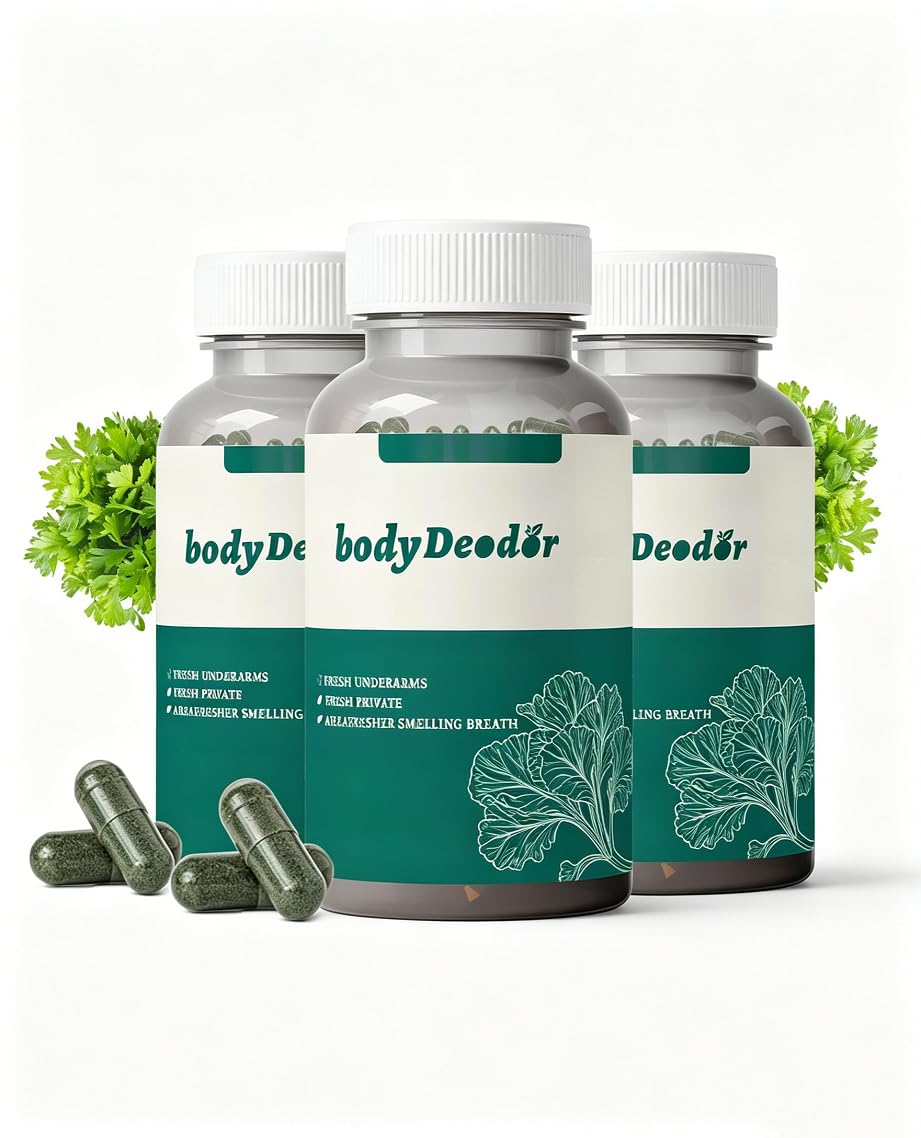 Desodorante corporal: ayuda a controlar el olor corporal, interno, sin perfume,3 Uds.