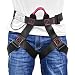 MelkTemn Climbing Harness, Rock Climbing Harness Protect Waist Safety Harness, Wider Half Body Harness for Mountaineering Fire Rescuing Rock Climbing Rappelling Tree Climbing (Climbing Harness.)
