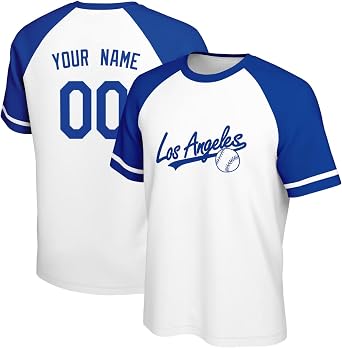 ANTKING T-Shirt Custom Name Number Crewneck Short Sleeve for Men Youth Gifts