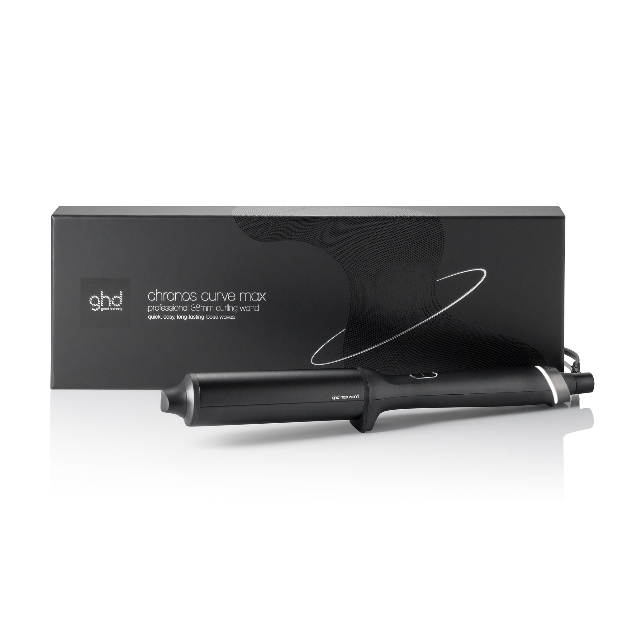 ghd chronos curve Lockenstab ohne Klammer: Fortschrittliche smarte Technologie, für Locken & Wellen, frizz-freie, langanhaltende Ergebnisse, geschmeidiges, glänzendes Haar, ohne extreme Hitzeschäden