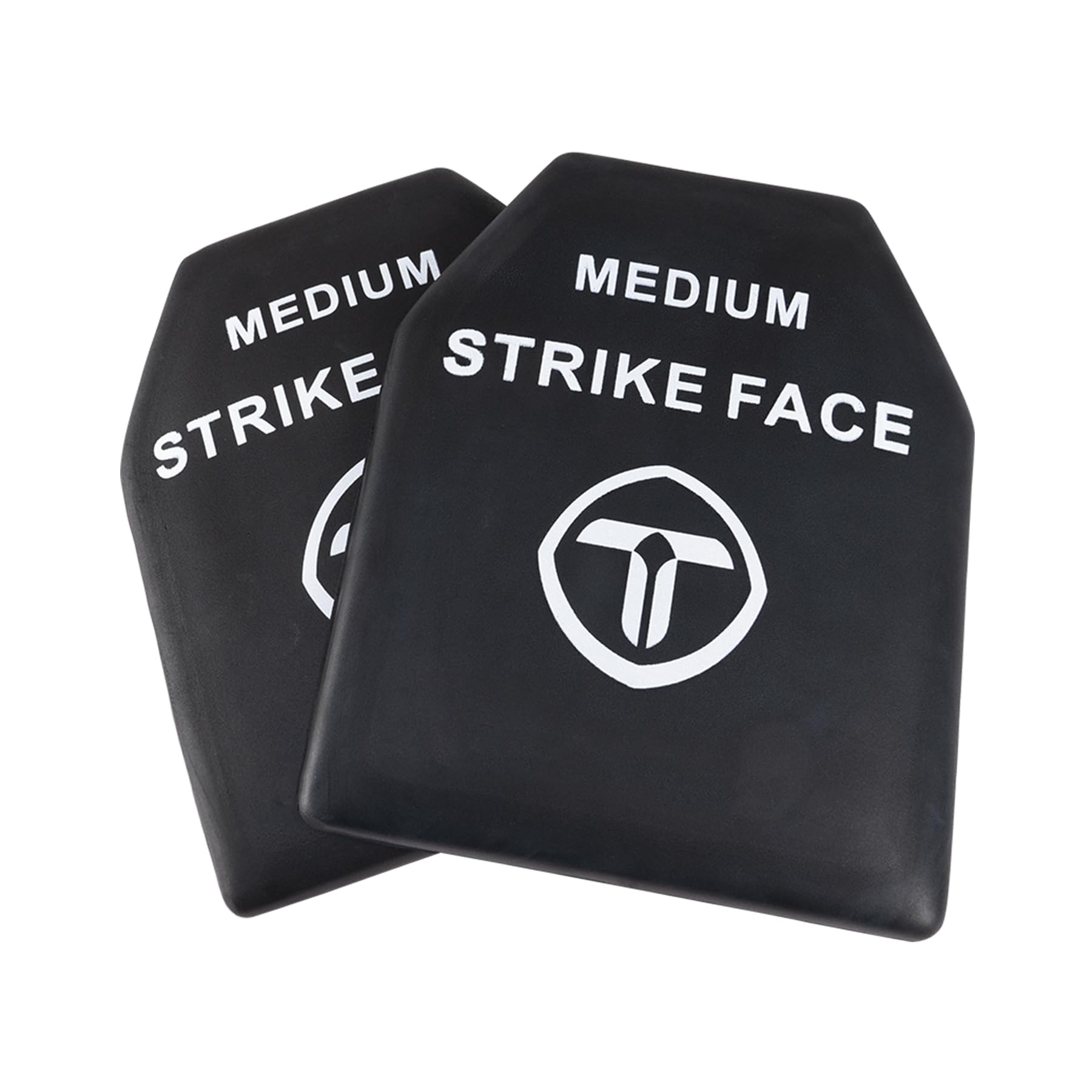 TOPTACPRO Tactical EVA Foam Plate Medium Size EVA High Elastic Shock Plate for Airsoft Tactical Vest Inner Liner 2 Pcs– Black