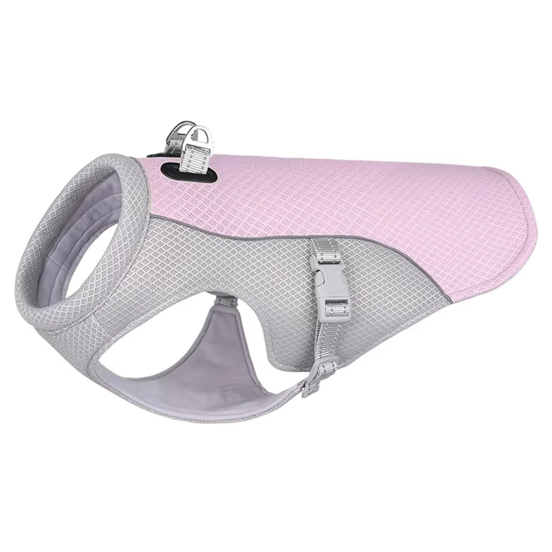 Drupiolaf cooling dog vest，Suitable for all kinds of dogs(Pink,S(1-4kg))