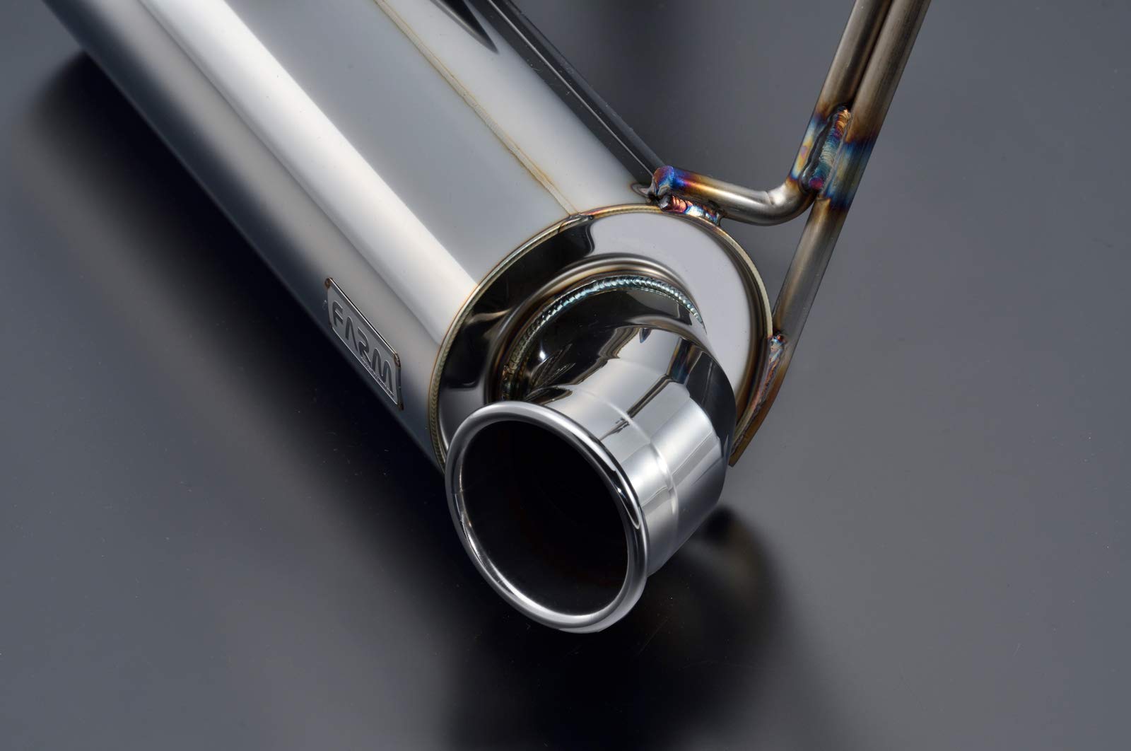 Amazon | モーターファーム FARM マフラー エキゾーストシステム