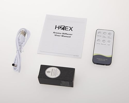 Miniatura 7 de Black Treeline Difusor de aromaterapia – Difusor ultrasónico de aceite esencial de 4.1 fl oz con 7 luces LED y diseño silencioso – Humidificador