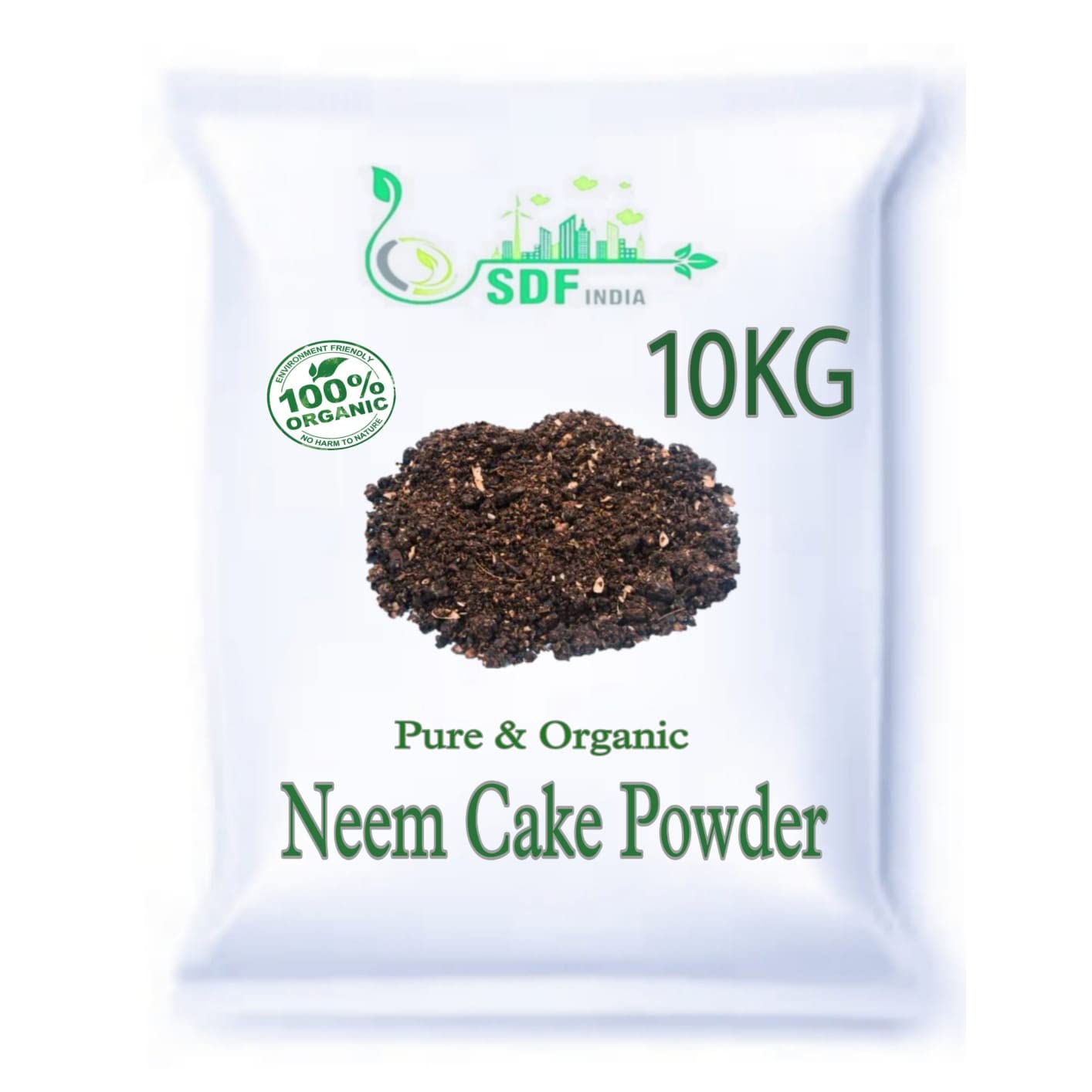 SDF INDIA Neem Cake Powder Organic Fertilizer and Pest Repellent for Plants (10KG) (B0B31NYT7T) Amazon Price History, Amazon Price Tracker