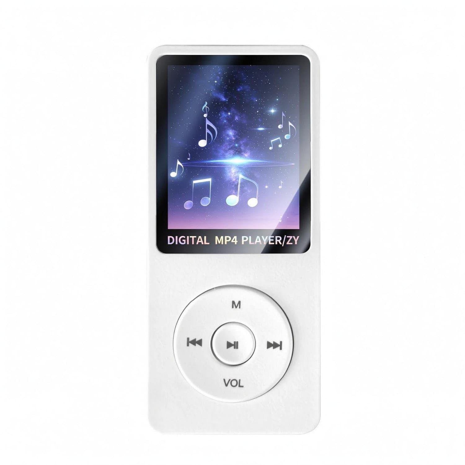 Handheld Digital Music Player Control Pad Bluetooth Music Player Screen TF Card Support, White, Type-c-image-7