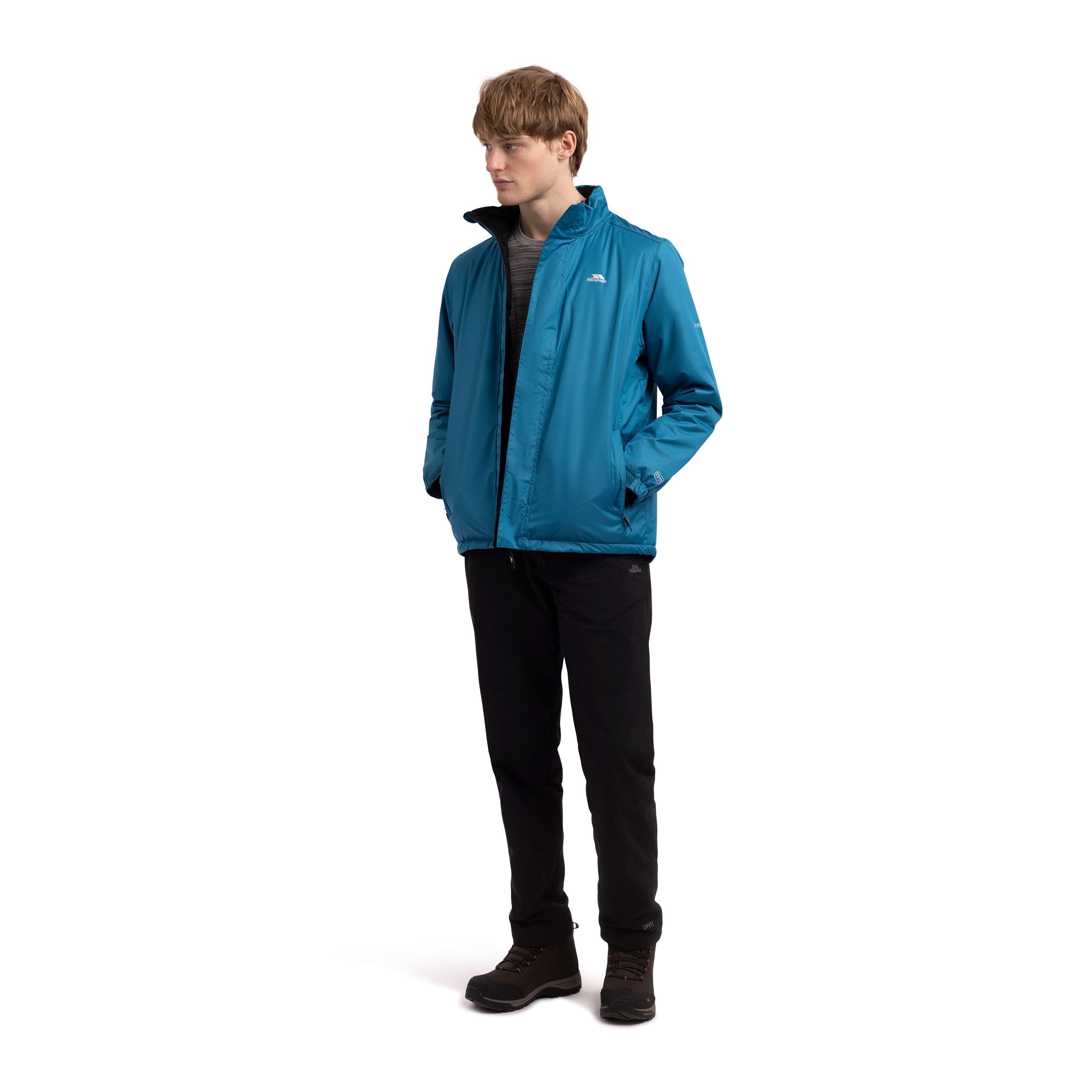 Trespass Men's Blue Padded Jacket Farmcott
