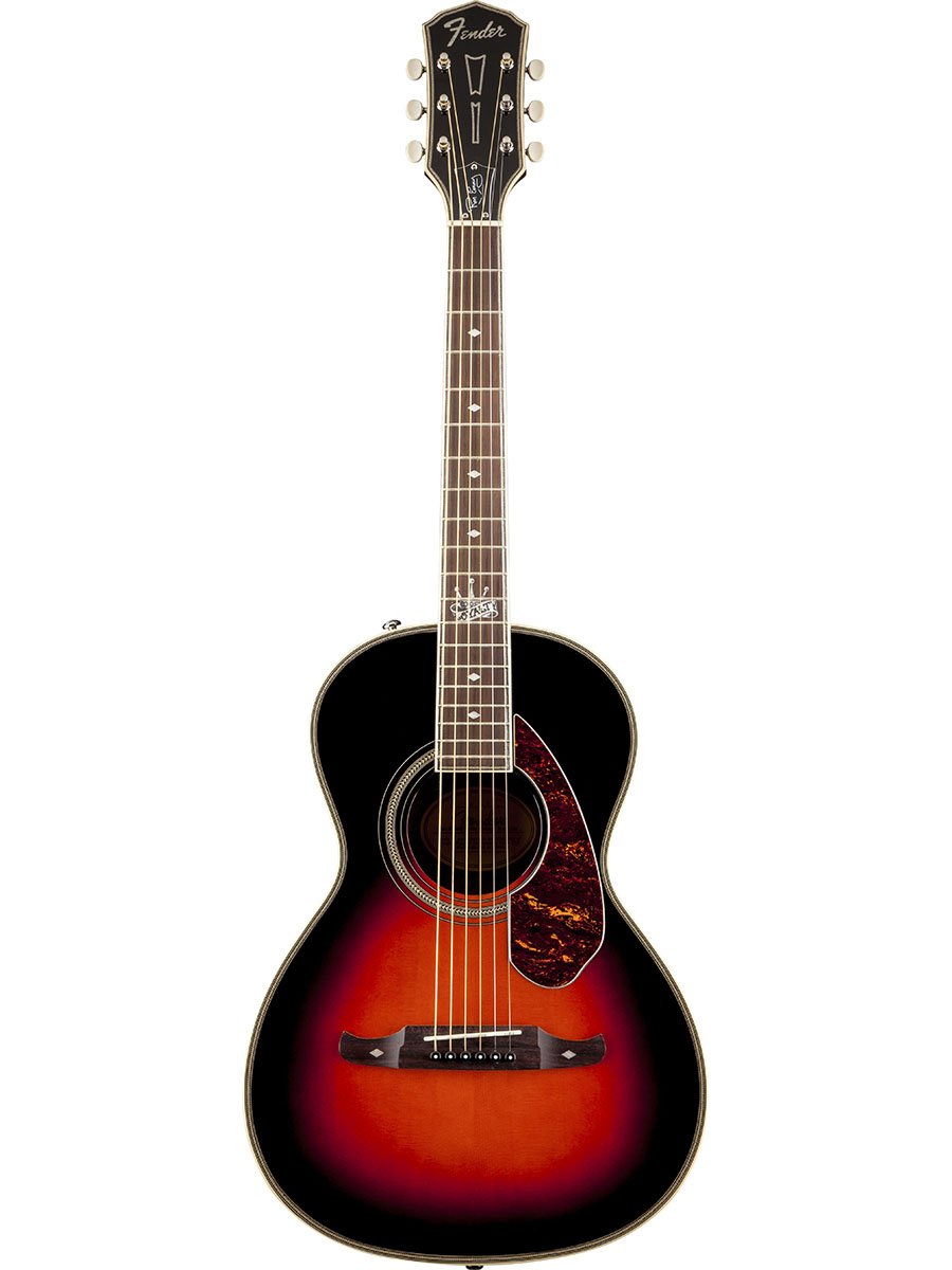 Fender Ron Emory Loyalty Parlor Acoustic Guitar, Rosewood