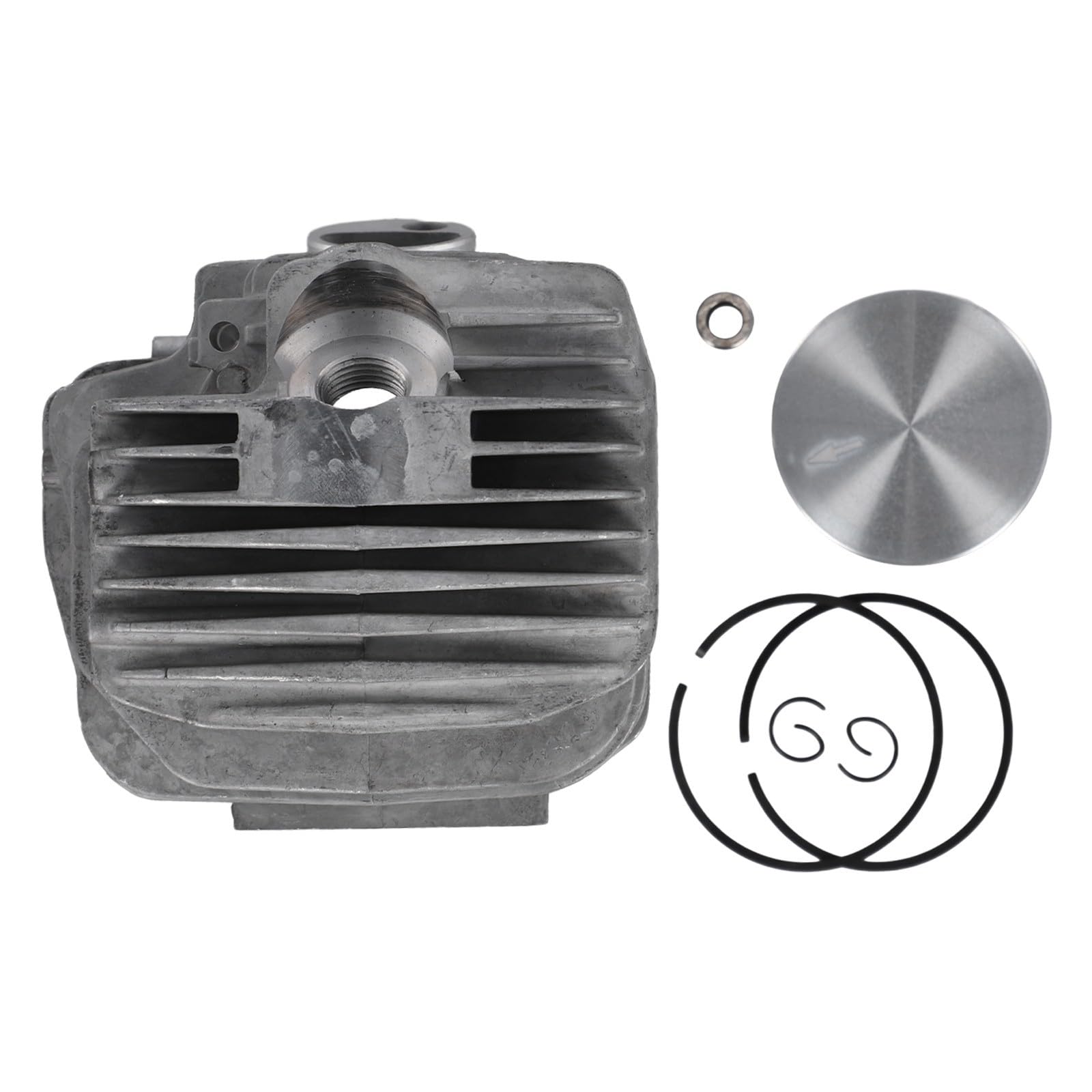 Kit de pistón y cilindro de acero cromado MS291 de 47 mm para motosierra modelo 1141 020 1206 pieza de reparación