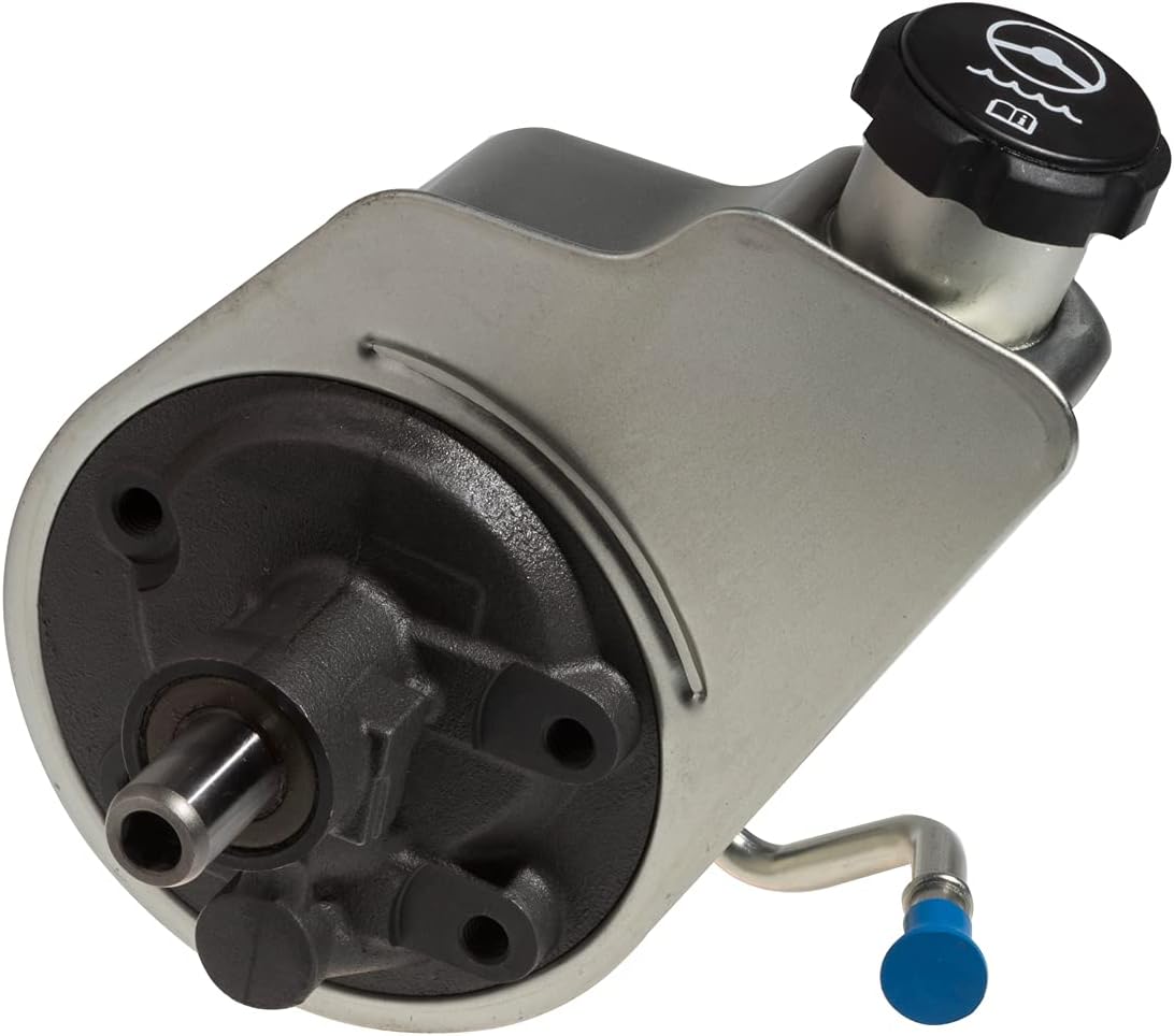 AUQDD 20-8740 Power Steering Pump (For V8 Engine,No Hybrid) Fit For 07-14 Cadillac Escalade/Chevy Avalanche Silverado Suburban 1500 Tahoe/GMC Sierra 1500 Yukon Power Assist Pump 96-8740 26074333