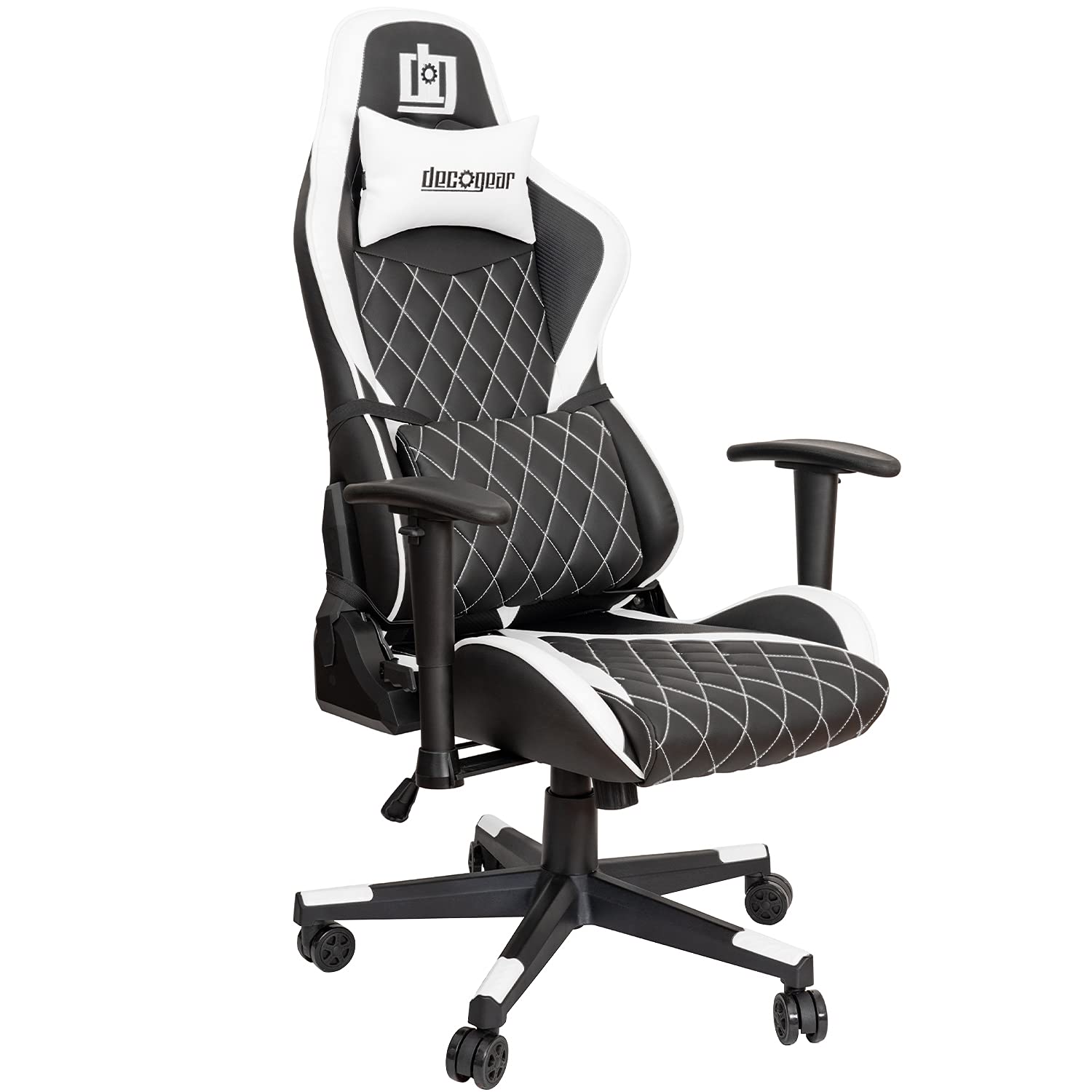 Buy Deco Gear Diamond Quilted Deluxe Ergonomic Gaming Chair with