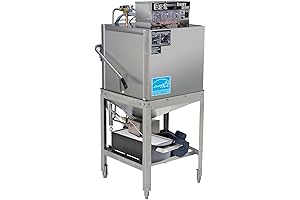Single Rack Commercial Low-Temp Dishwasher