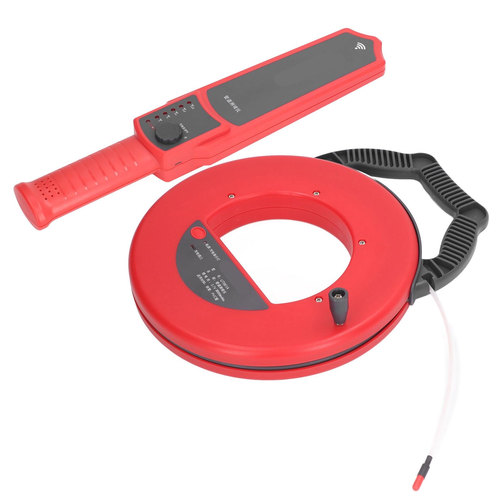 Chrees Pipe Blockage Detector with Probe, 30m Range