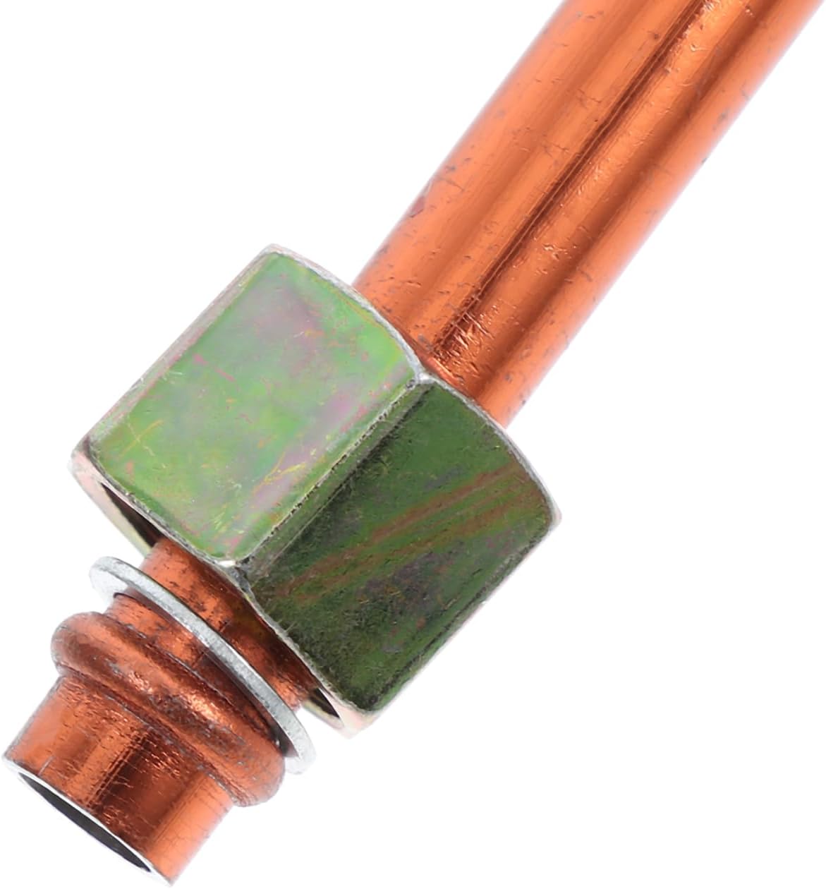 MAGICLULU High-strength Aluminum Air Compressor Exhaust Tube Replacement Hose Line for Compressor Tube Parts