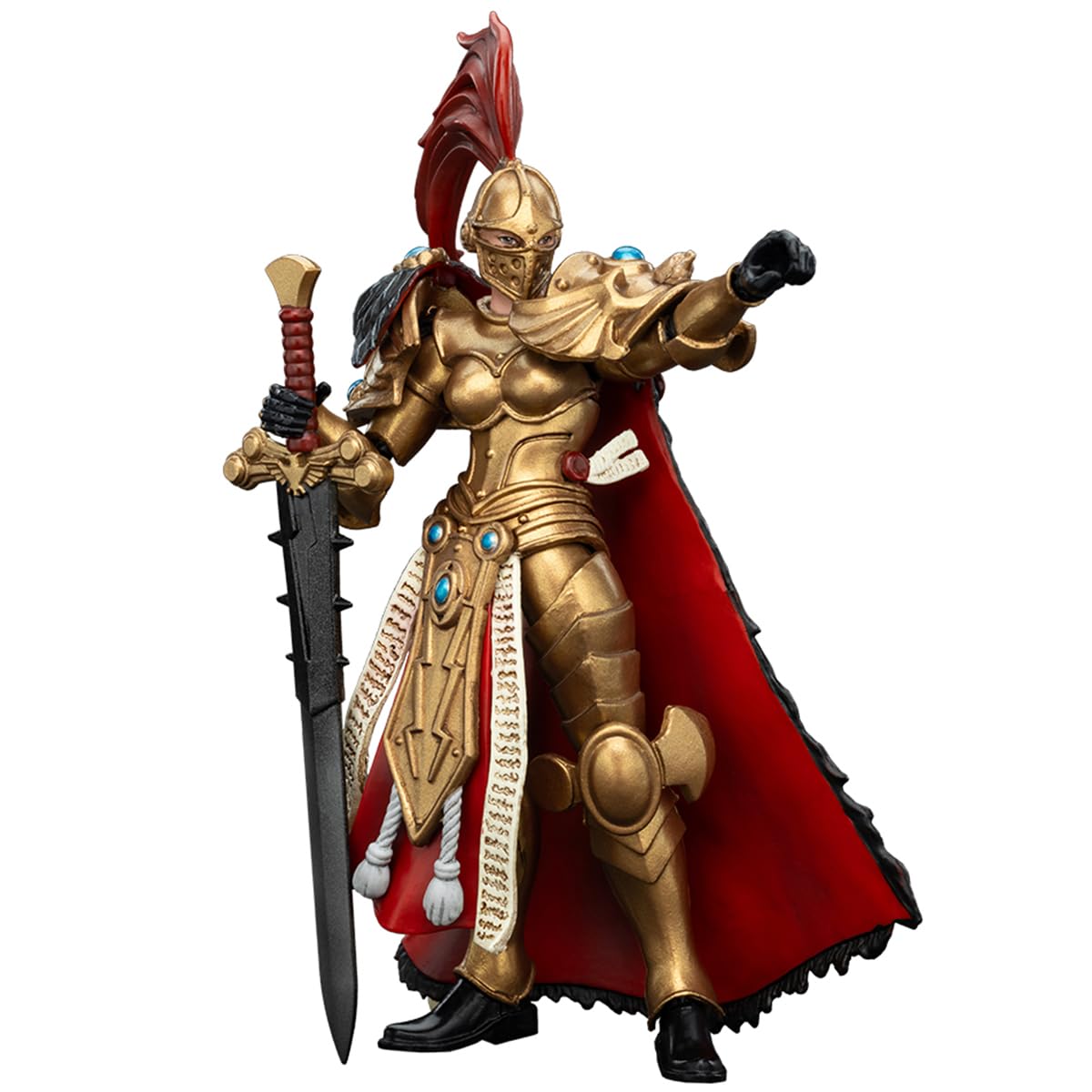 HiPlay JOYTOY Warhammer The Horus Heresy 1/18 Sisters of Silence White Falcons Vigilator Cadre Vigilator Mistress JT00850 Action Figures