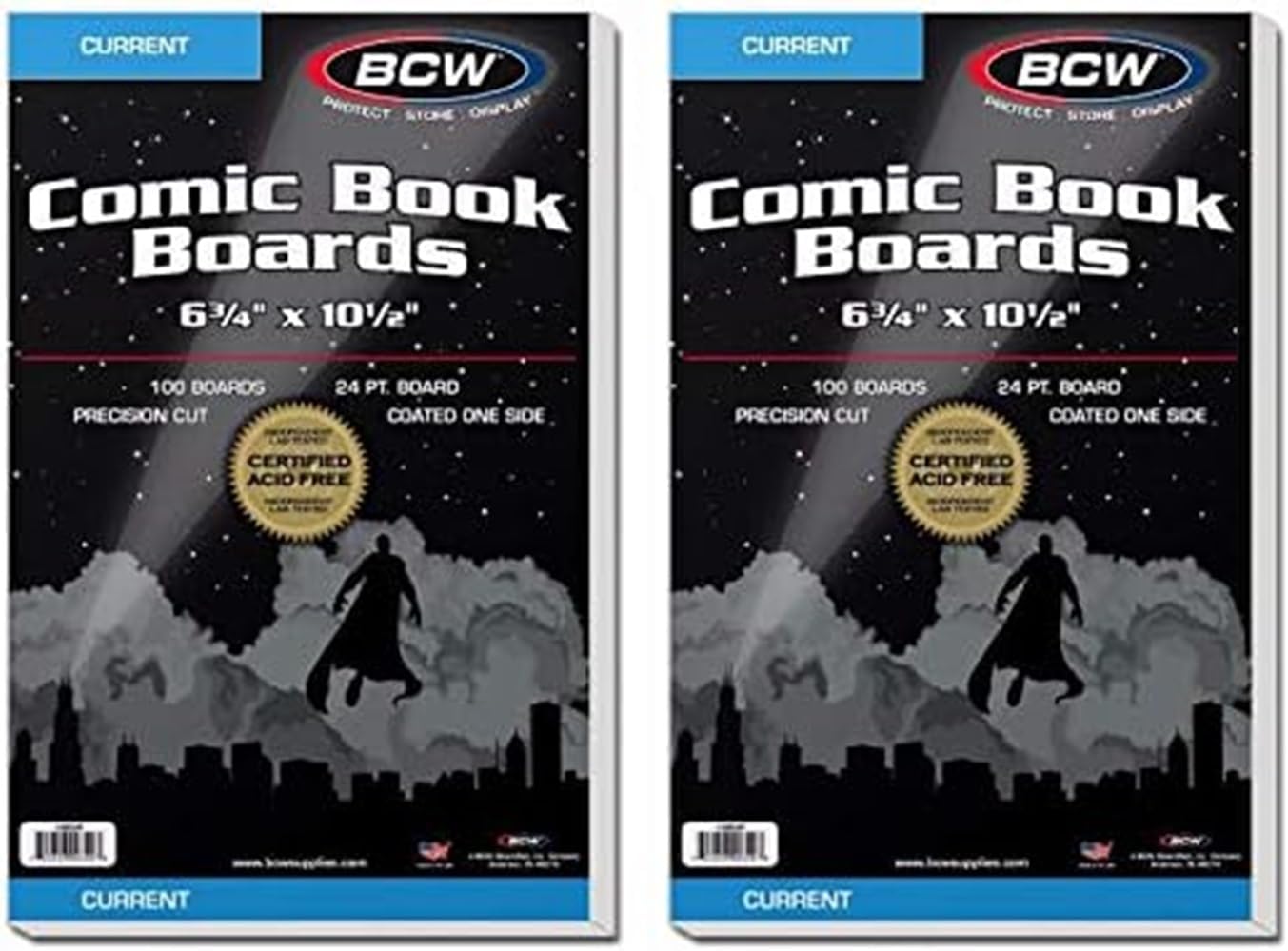 Current Comic Book Backing Boards - 200 Count by BCW