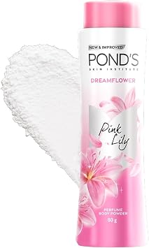 Ponds Dream Flower Pink Lily Talcum Powder 80g
