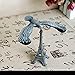 Decorative Balancing Bird Eiffel Tower Model, Metal Alloy Desk Ornament, Gold Bronze Silver, Physics Balance Toy, 4.9-8.1 Inch, Office Home Decor (Grey (S))