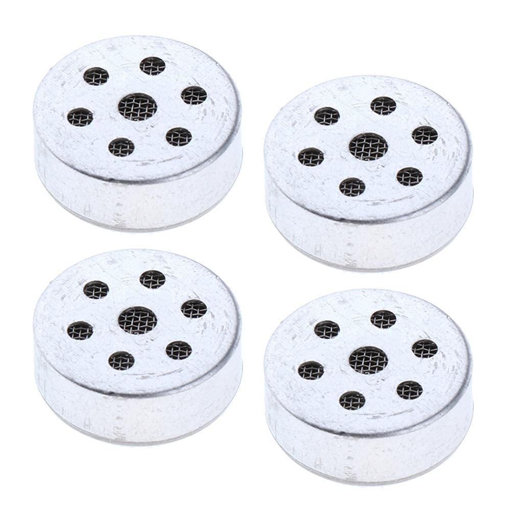 4pcs Professional Single-point Microphone Cartridge 0.63inch Silver-image-20