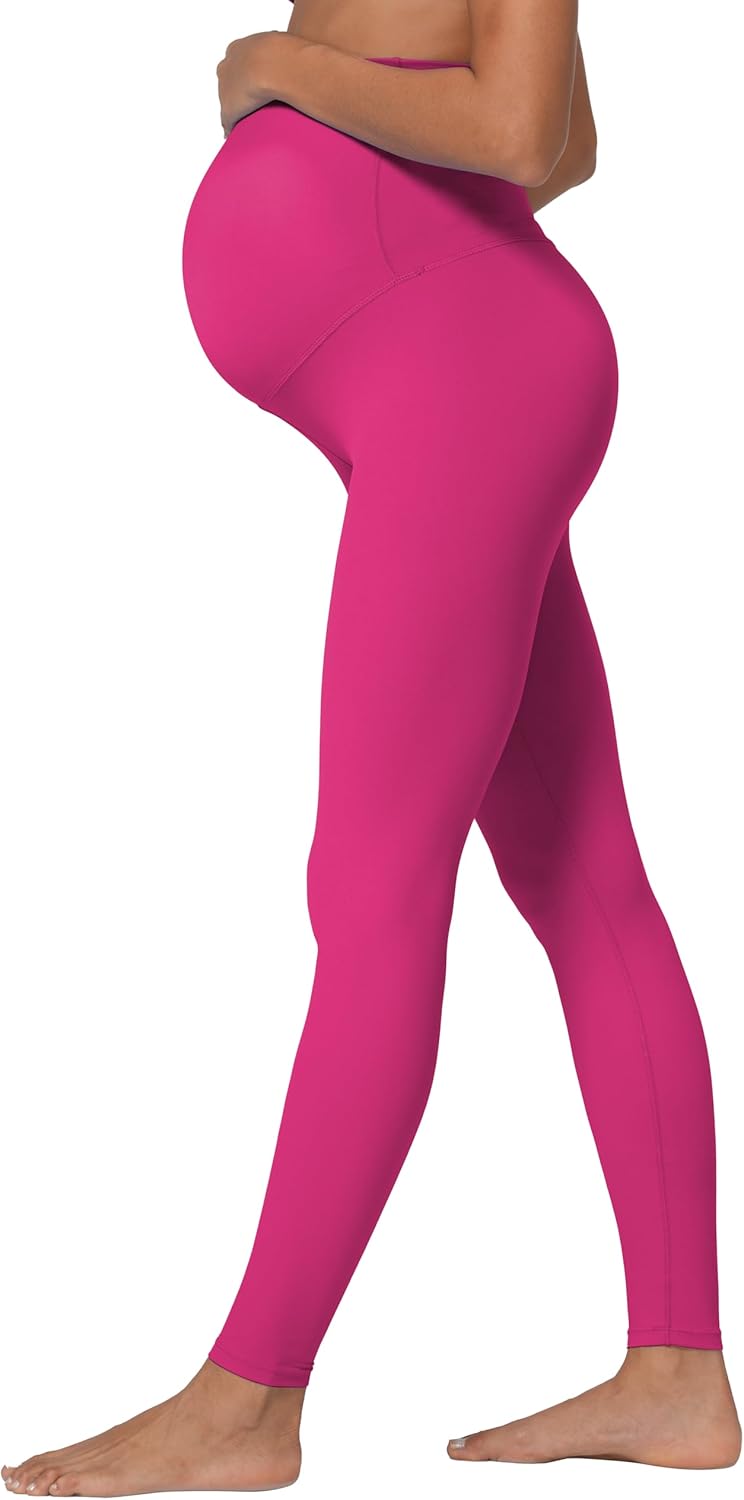 Sunzel Sunzfly Maternity Leggings for Women Over The Belly Buttery Soft Pregnancy Yoga Pants for Fall Winter Workout Lounge