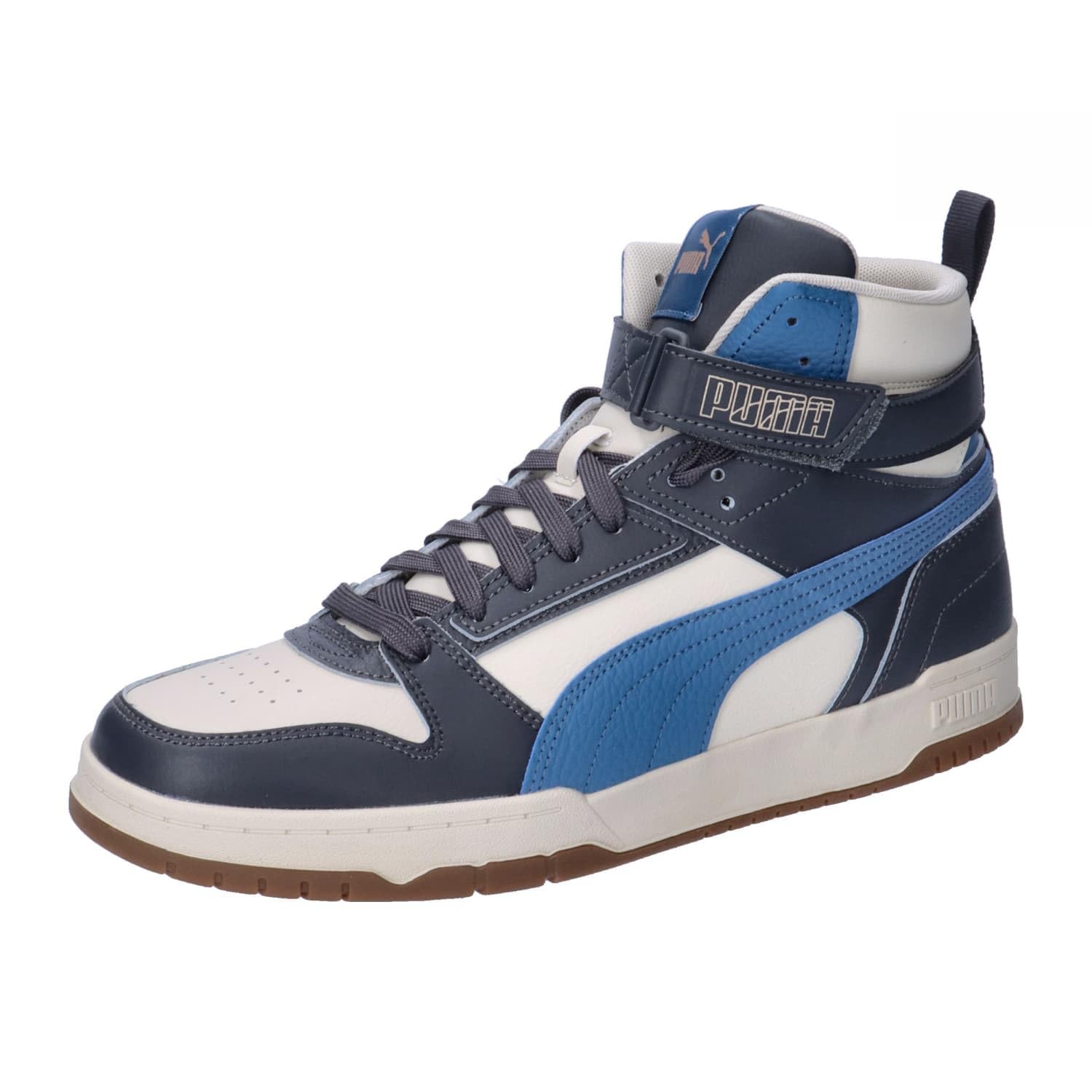PUMA Unisex RBD Game Sneaker, Alpine Snow-Blue Horizon-Gum, 37.5 EU