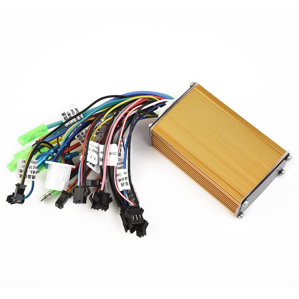 Centralina Monopattino Elettrico 36 48 52V Ebike Controller 350W Onda Sinusoidale Brushless Con Il Faro Scooter Elettrico Accessori