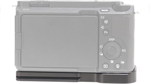 Miniatura 5 de FocusFoto Placa base de liberación rápida QR placa soporte para cámara Sony ZV-E1 sin espejo, compatible con trípode estándar Arca-Swiss Ballhead