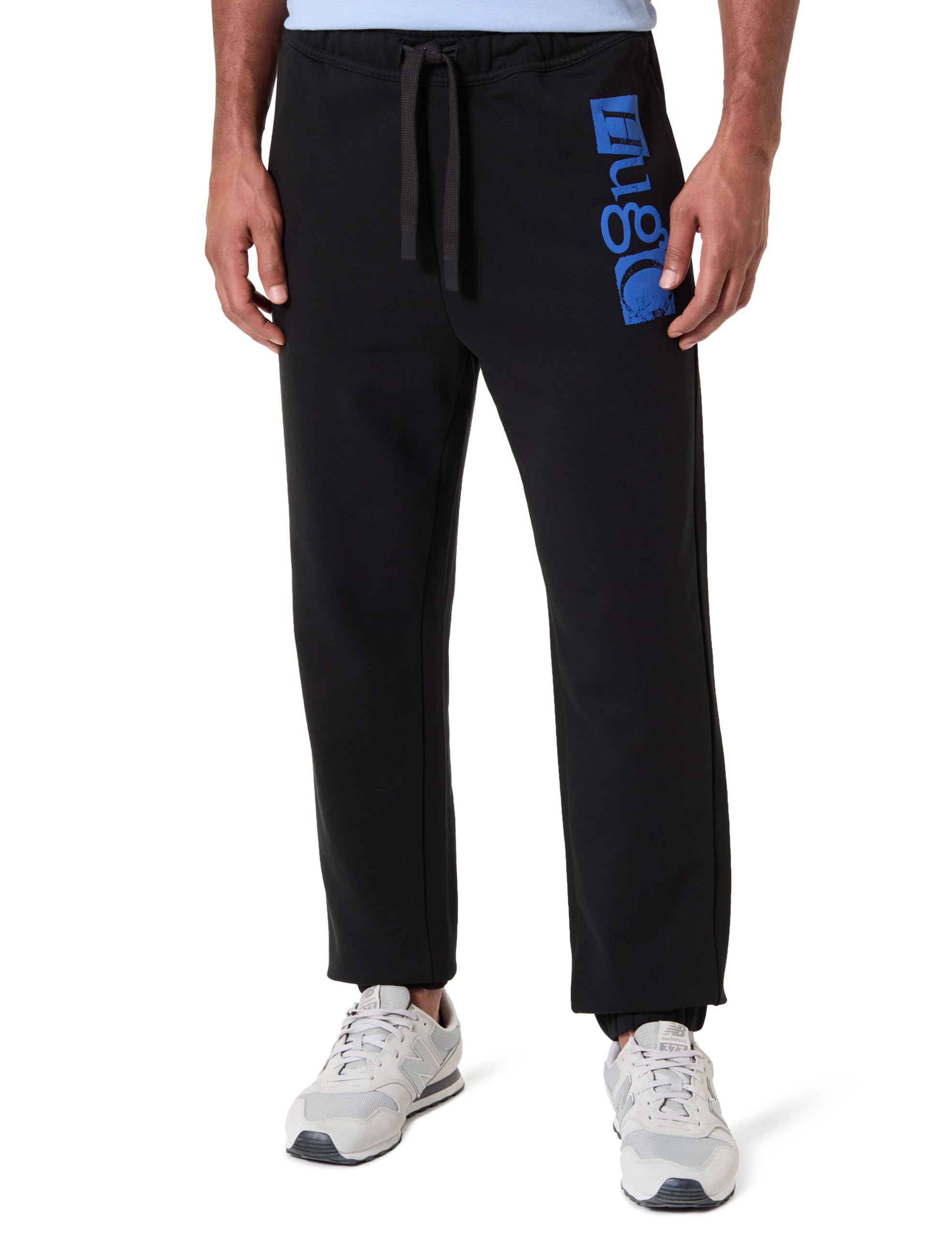 Hugo Men's Niltro Jersey Trousers, 001black, XL