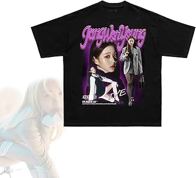 IVE - IVE ペンミ ソウルコン Tシャツ フリーサイズ ガウル IVE アイヴ Tシャツ 男女兼用 綿100％ ブラック 韓流