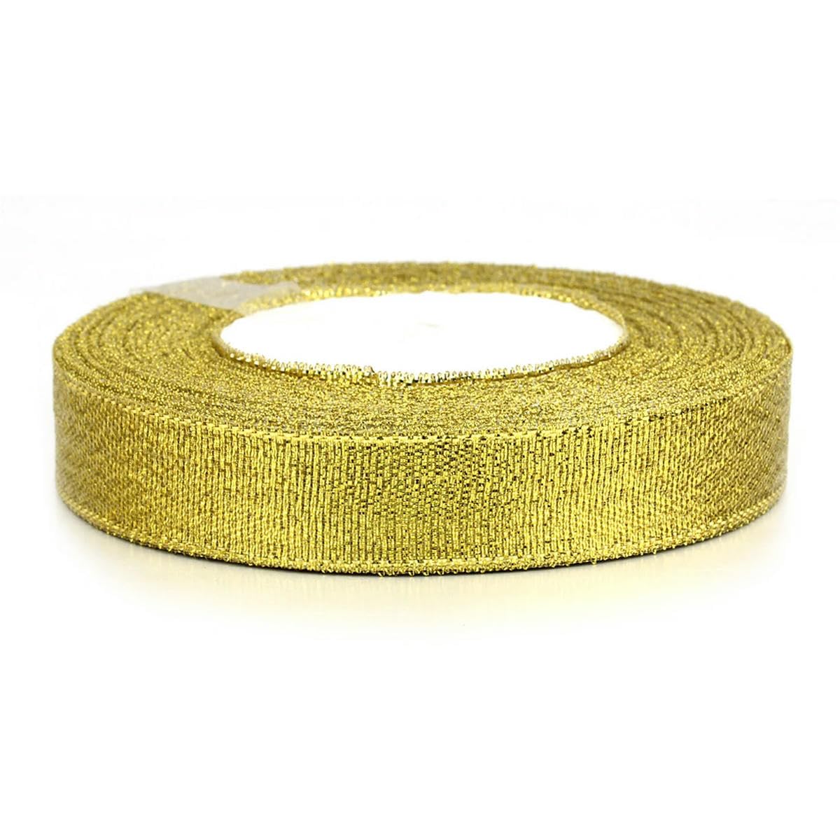 VICIYOO 25Yards Glitter Satin Ribbon Crafts for Wedding Decorative DIY Organza Ribbons Bow Gift Supplies
