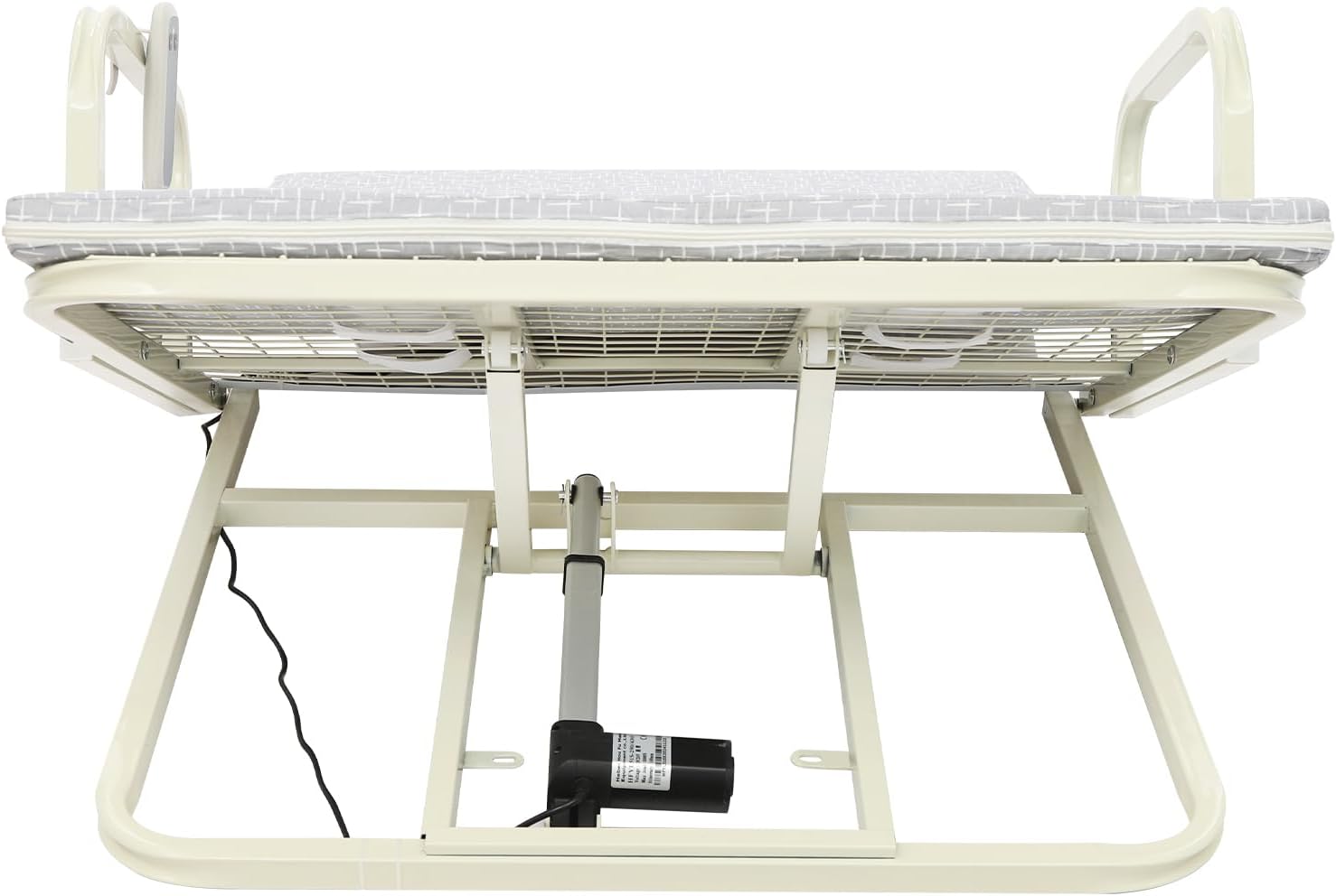 Power Lifting Bed Backrest with Wired Controller,Elderly Household Electric Wake-Up Aid, Multifunctional Turning Care Mattress, Automatic Lifting and Lowering for Bedridden Patients