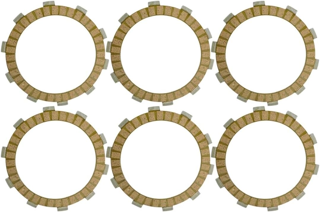 6PC Motorcycle Friction Clutch Disc Plates for IT175 IT200 XT225 XT225WE