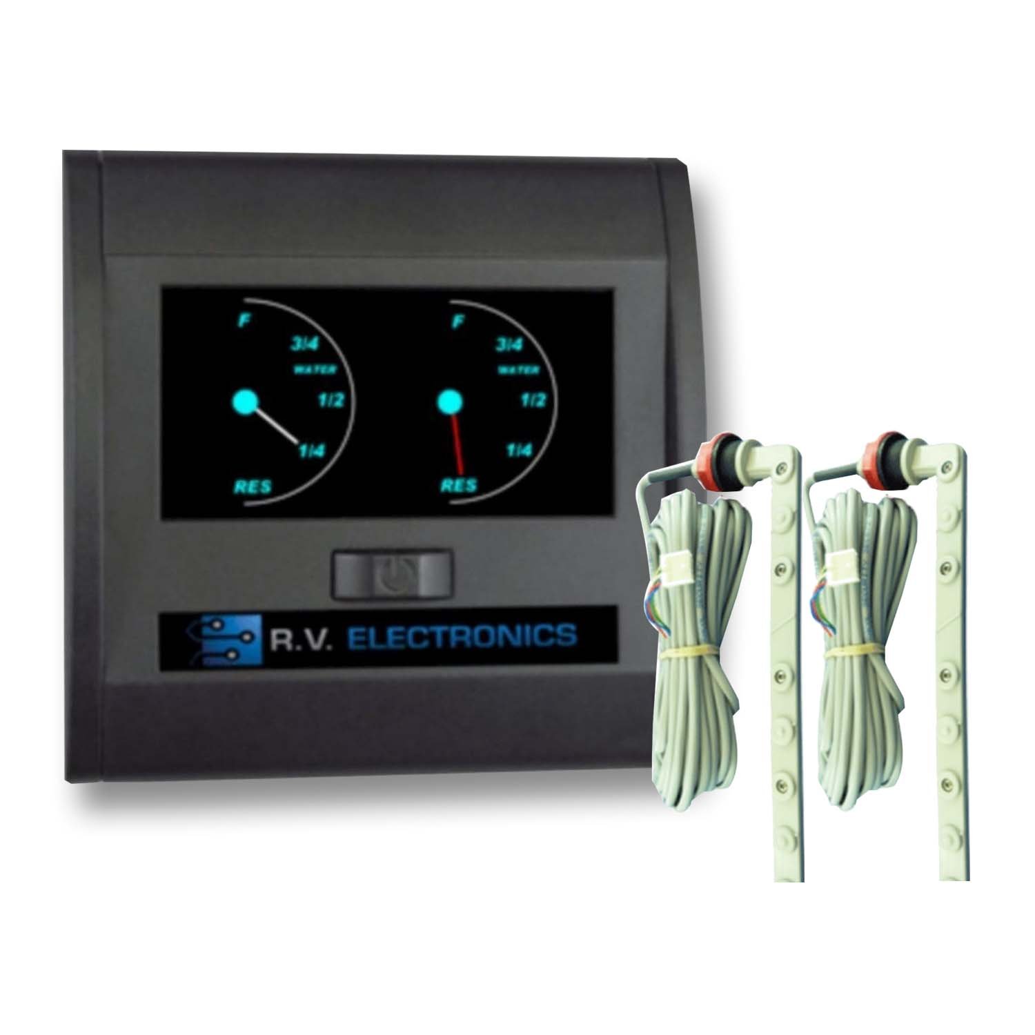 Buy Water Level Indicator RV Caravan LCD Dual (2) Tank with Dual (2