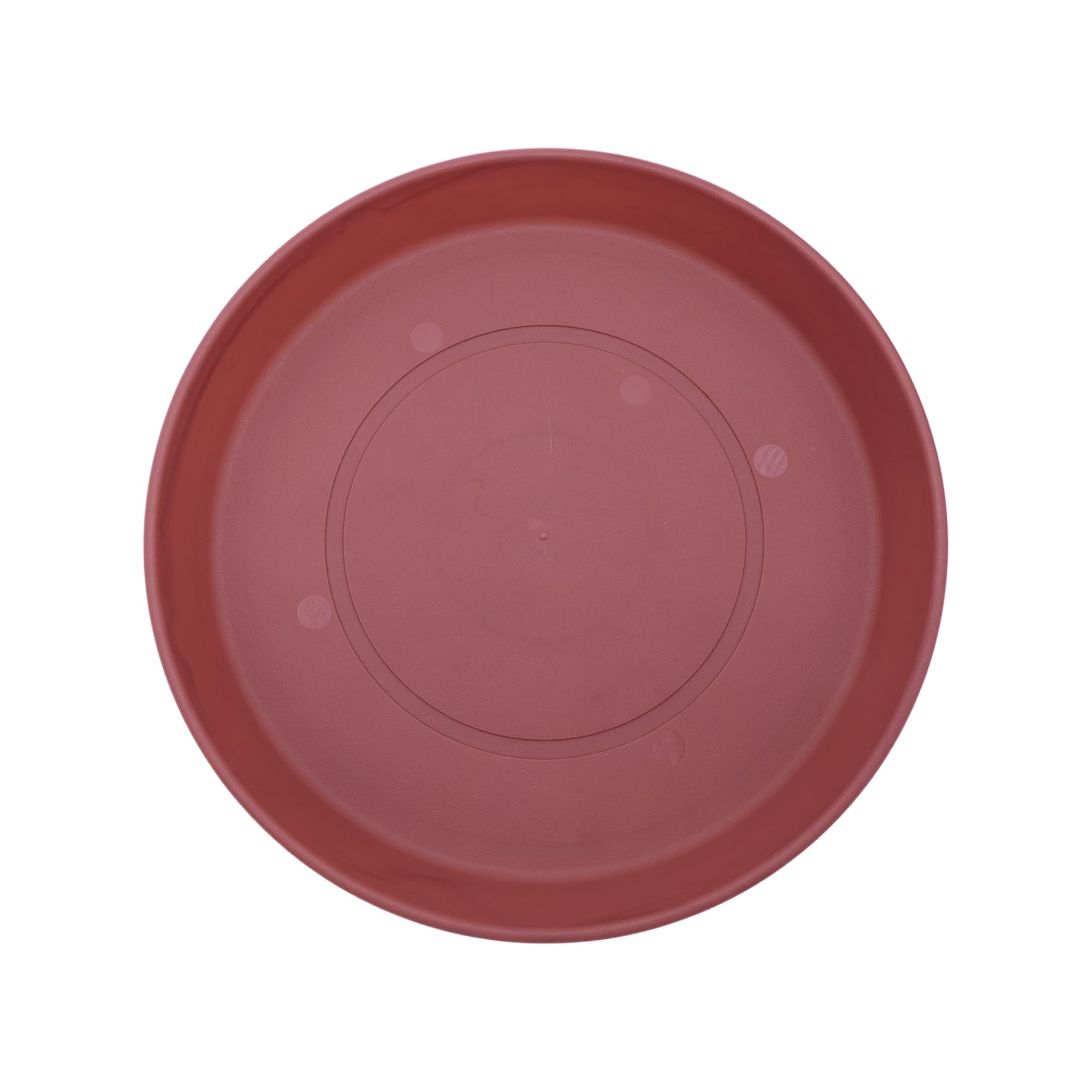 The HC Companies Plastic Planter Saucer, Marsala, 10.5"