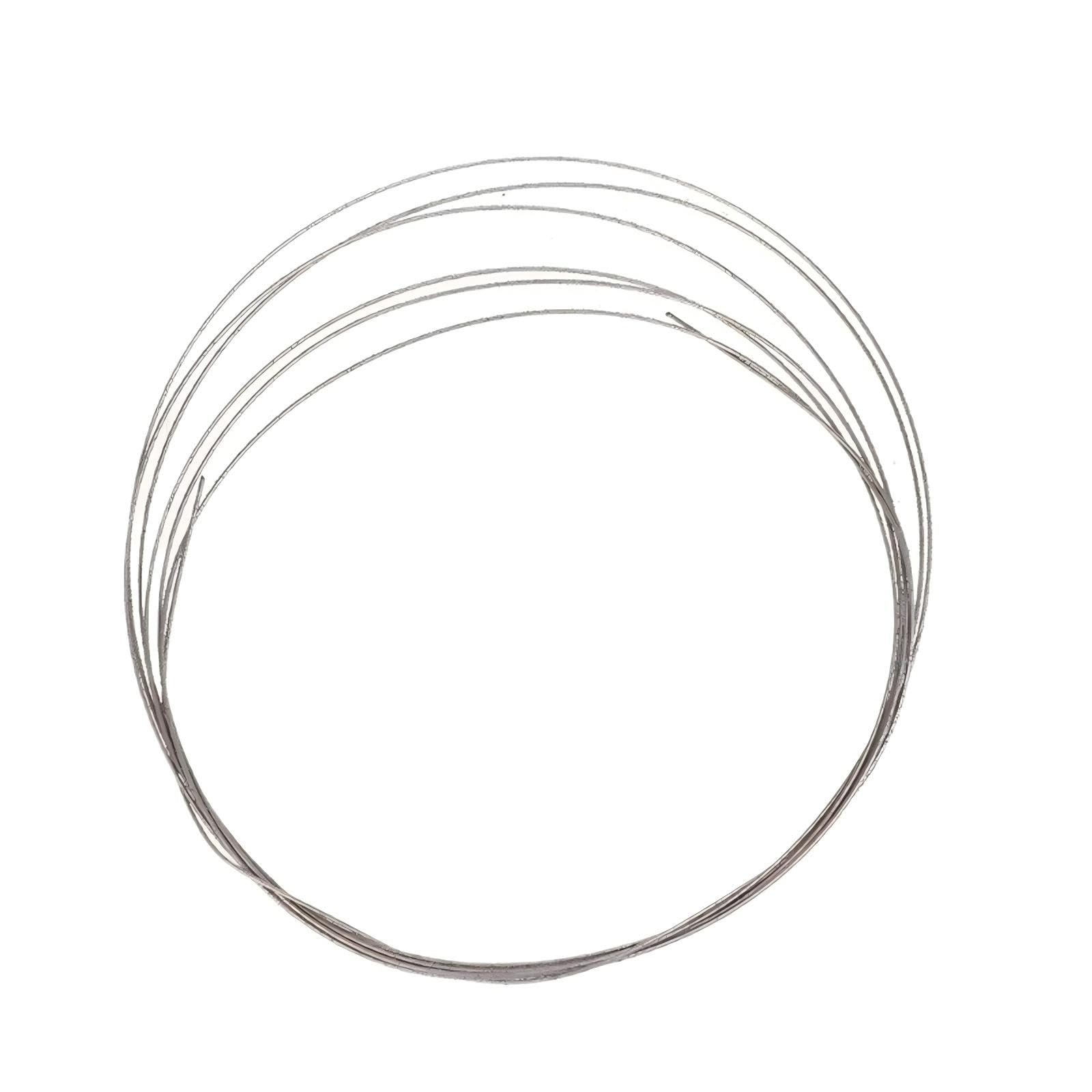 1-teilige Silberdrahtsäge, Diamantsägedraht, zuverlässiger Durchmesser 0,1 mm - 0,25 mm for professionelle Handwerkzeuge(0.2mm)