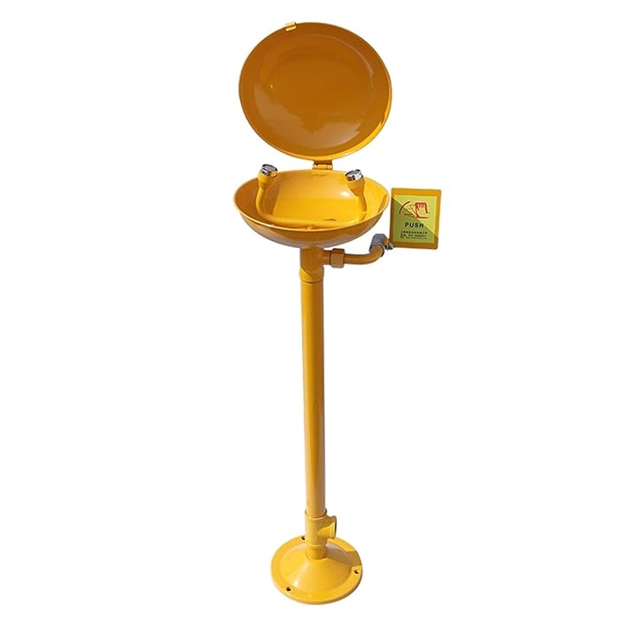 Buy BBGS Eye Wash Station Emergency Eyewash Stainless Steel Safety Eye