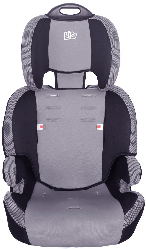 Bibo BIBO1356ALARM seggiolino antiabbandono, Grigio/Nero