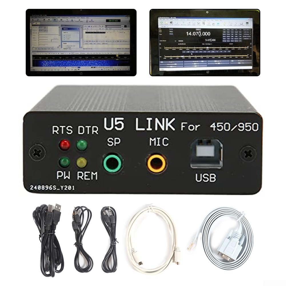 Adattatore PC Link per YAESU FT450D FT950D con interfaccia dati e voce standardizzata