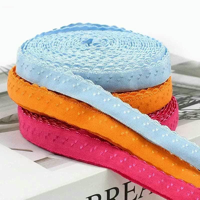 Elastyczna taśma nylonowa, Nylon Sewing Elastic Band Multicolor 11mm Width 10 To 50 Meters(Orange 11mm,50Meters)