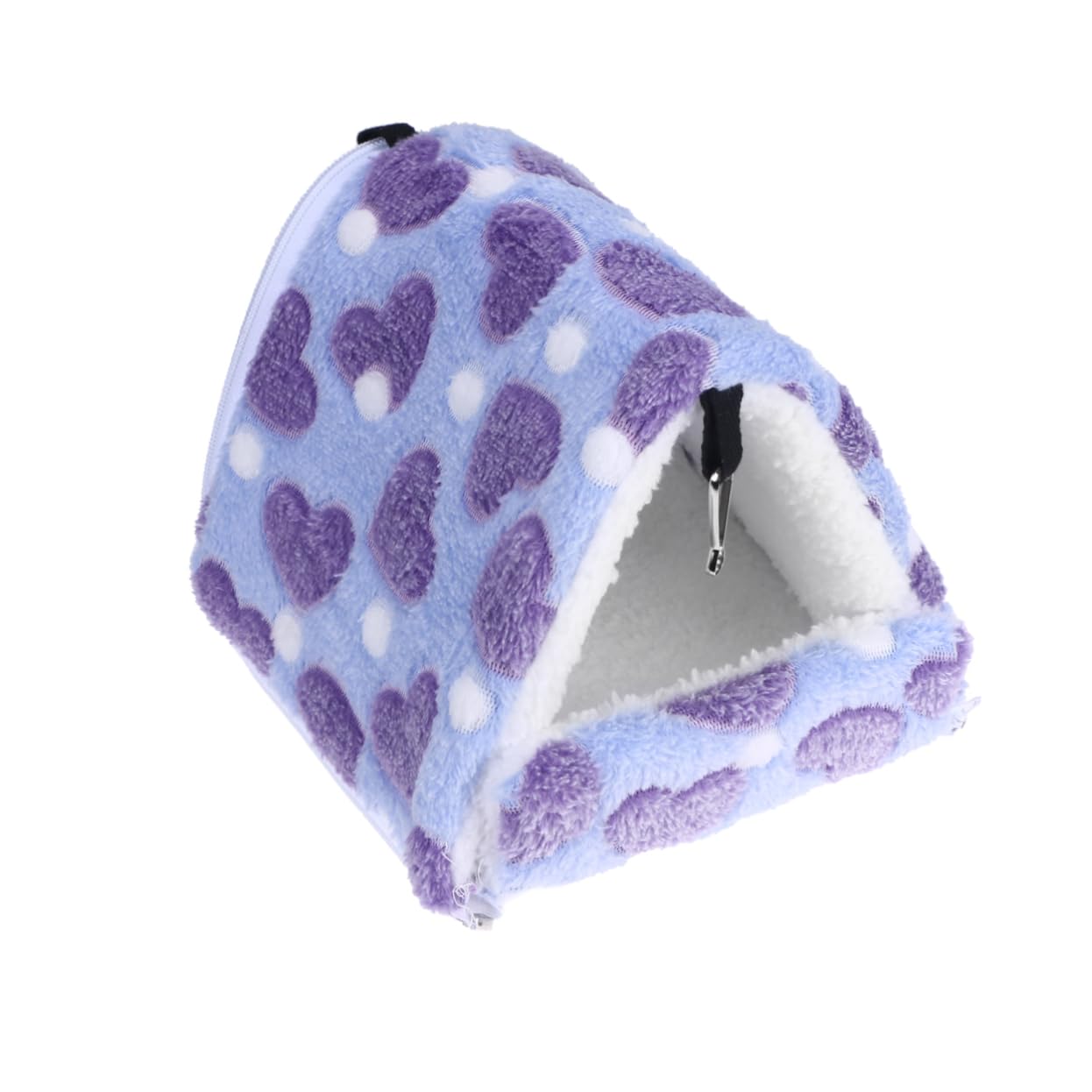 Angoily 3pièces Lit Douillet Amovible pour Hamster Nid Coton Chaud pour Animaux De Compagnie