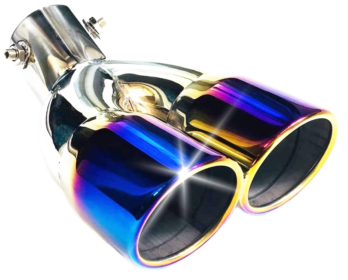 (夏のセール)マフラーカッター、マフラーカッター2本出し、48パイマフラーカッタ 楽天市場】マフラーカッター 2本出し W型 カーボン ステンレス製