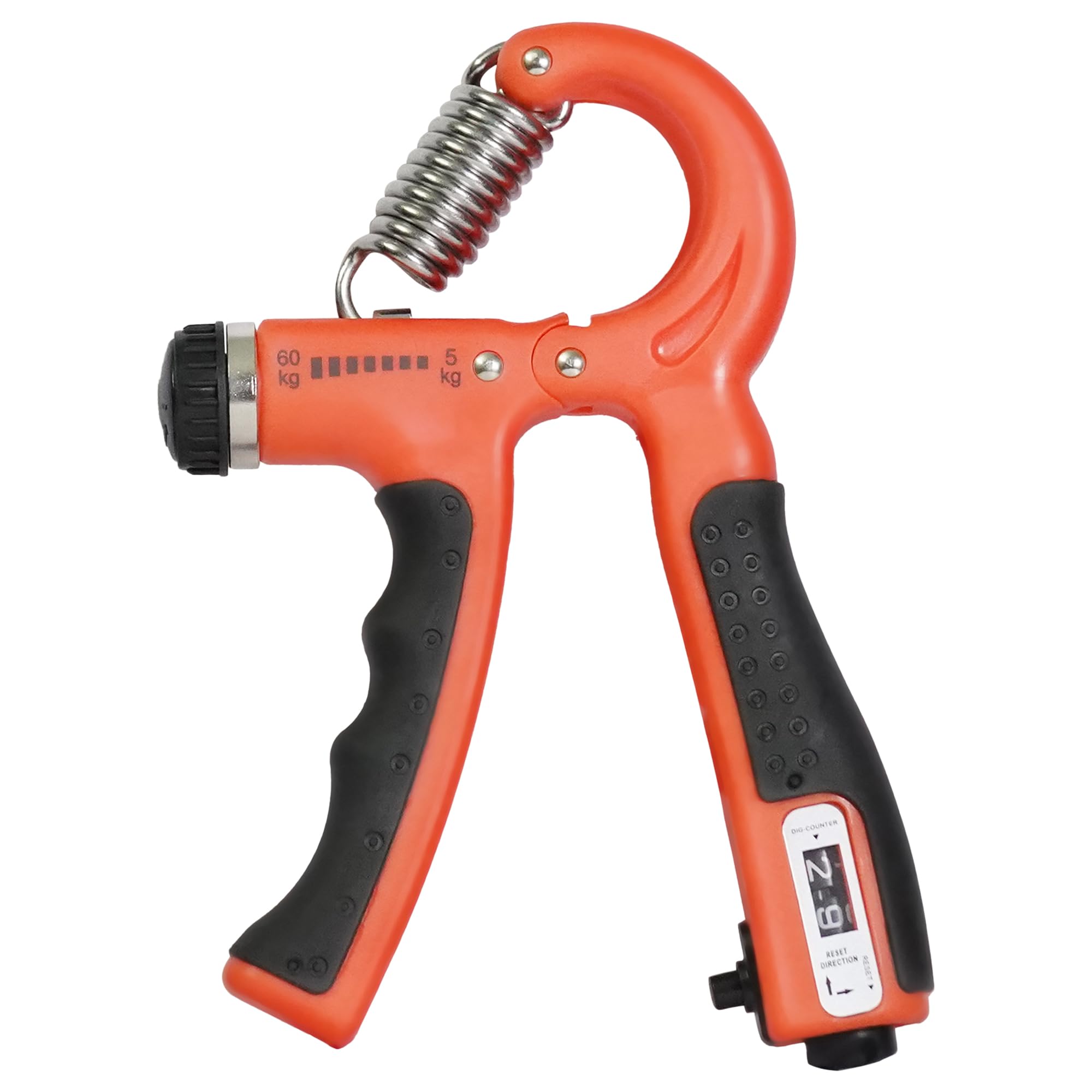 LOVOCAL Countable & Adjustable Hand Grip Strengthener Gripper for Men & Women Gym Workout Exercise Equipment to Use in Home Forearm Finger (5-60kgs) Weight Hight Quality | Hand Grip | Finger Exerciser (B0CCLBTP88) Amazon Price History, Amazon Price Tracker